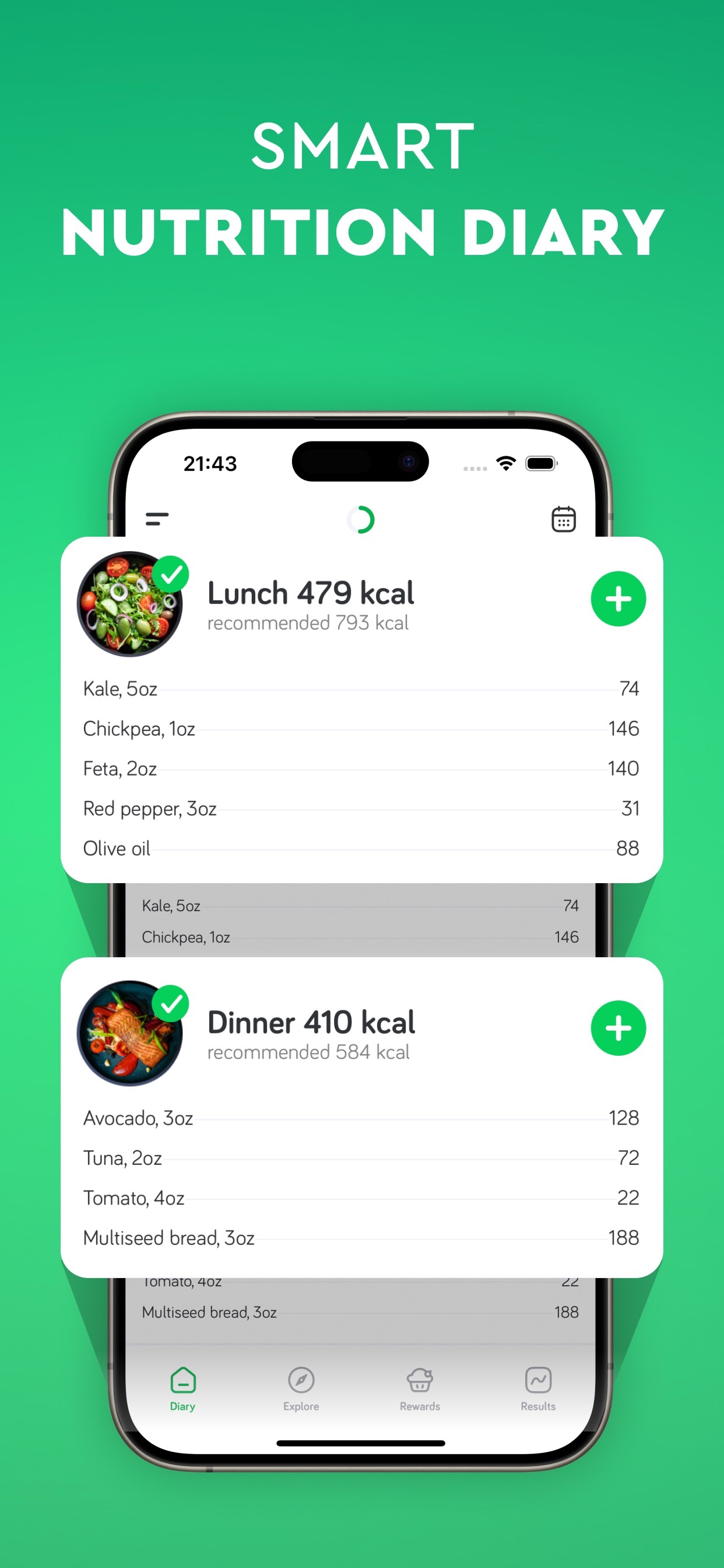 Arise: AI Food Calorie Counter App Store screenshot 4