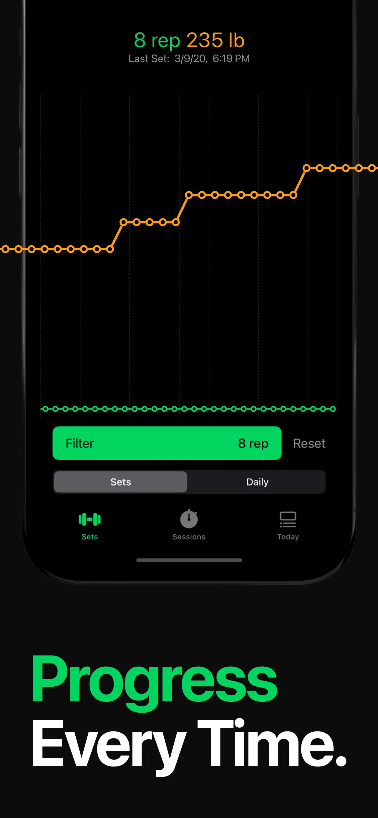 Setgraph: Gym Workout Tracker App Store screenshot 4