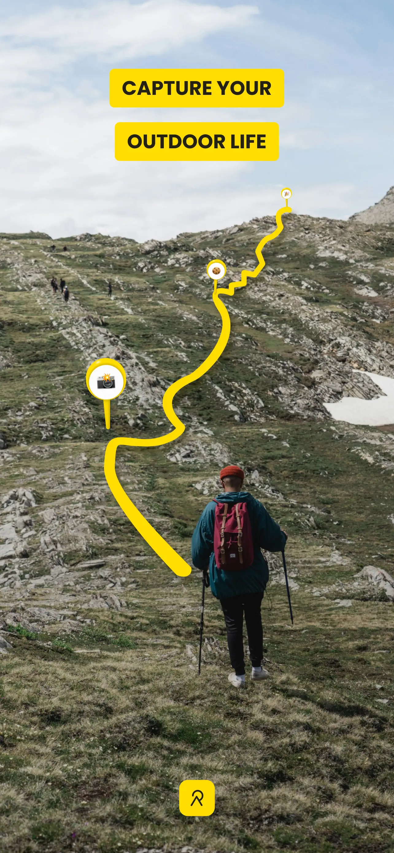 Relive: Hike & Ride Memories App Store screenshot 1
