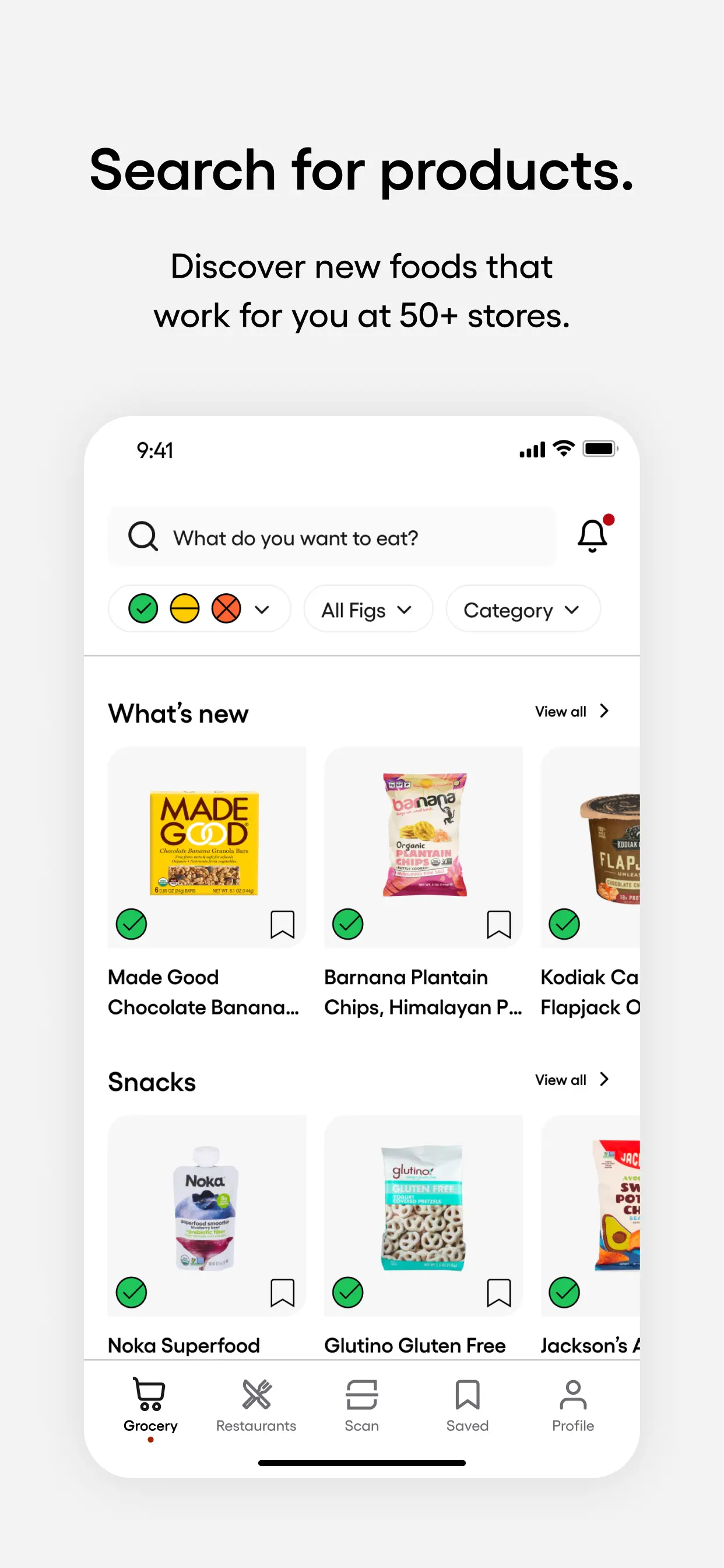 Fig: Food Scanner & Guide App Store screenshot 4