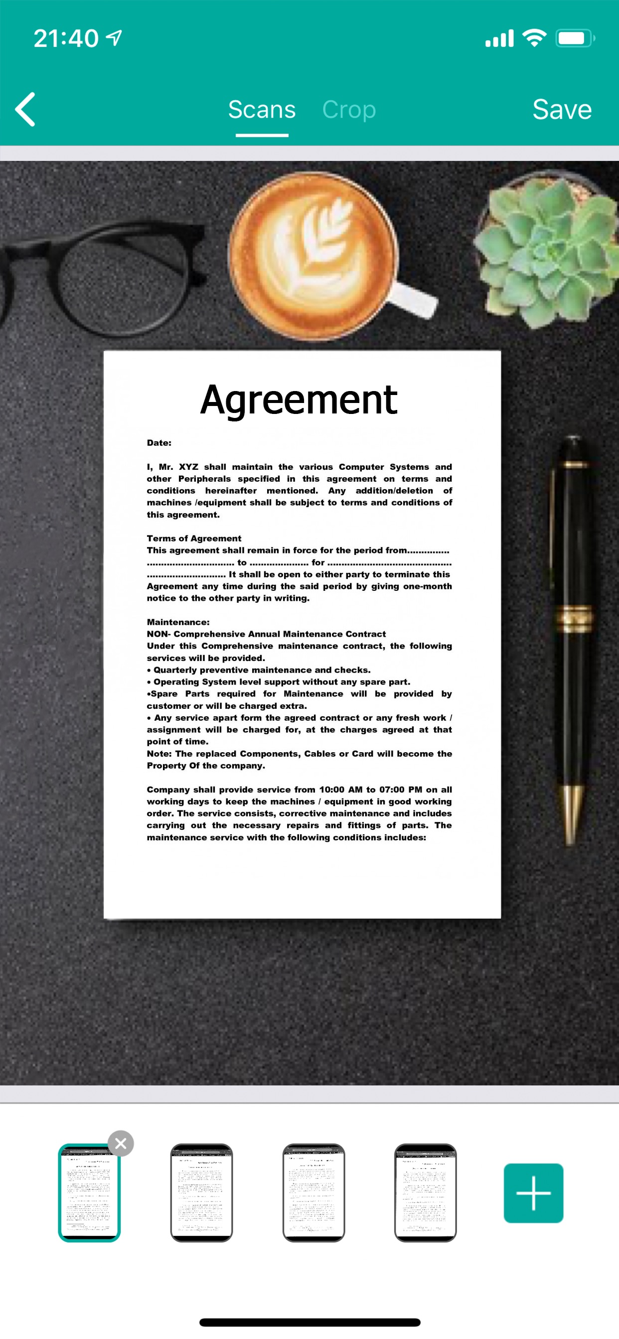 Scanner: Scan Documents App Store screenshot 2