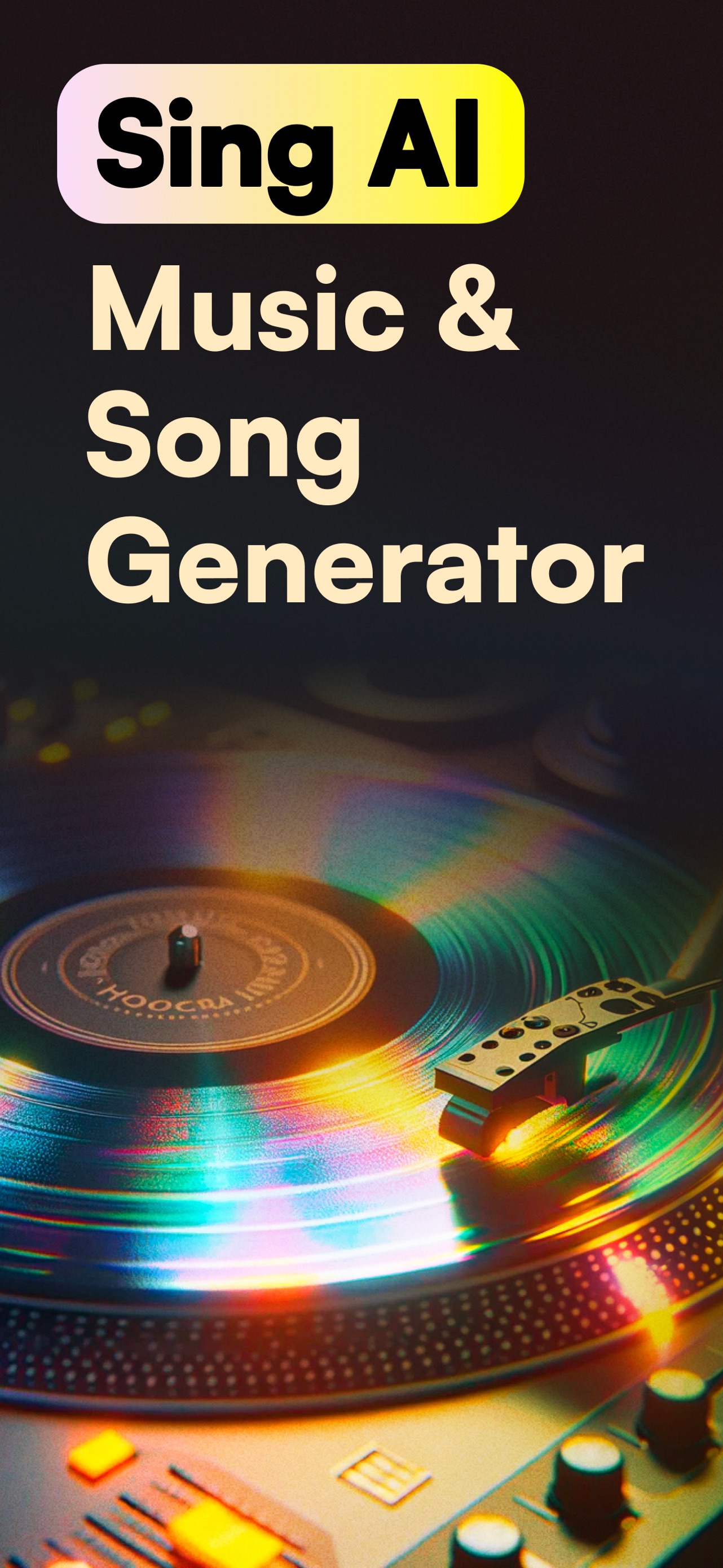Sing AI - Music & Song Creator App Store screenshot 2