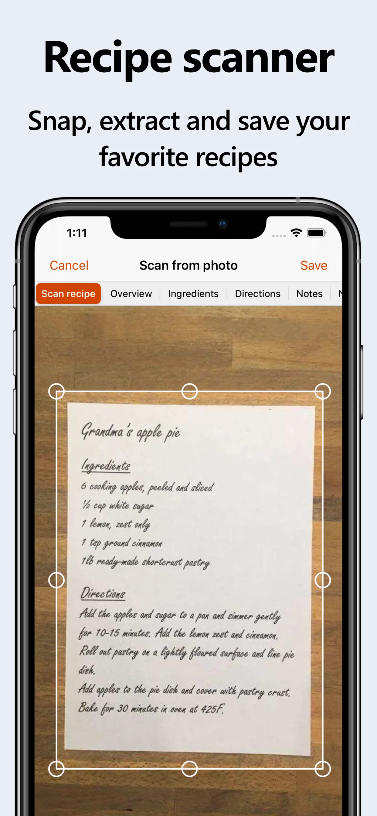 Recipe Keeper App Store screenshot 4
