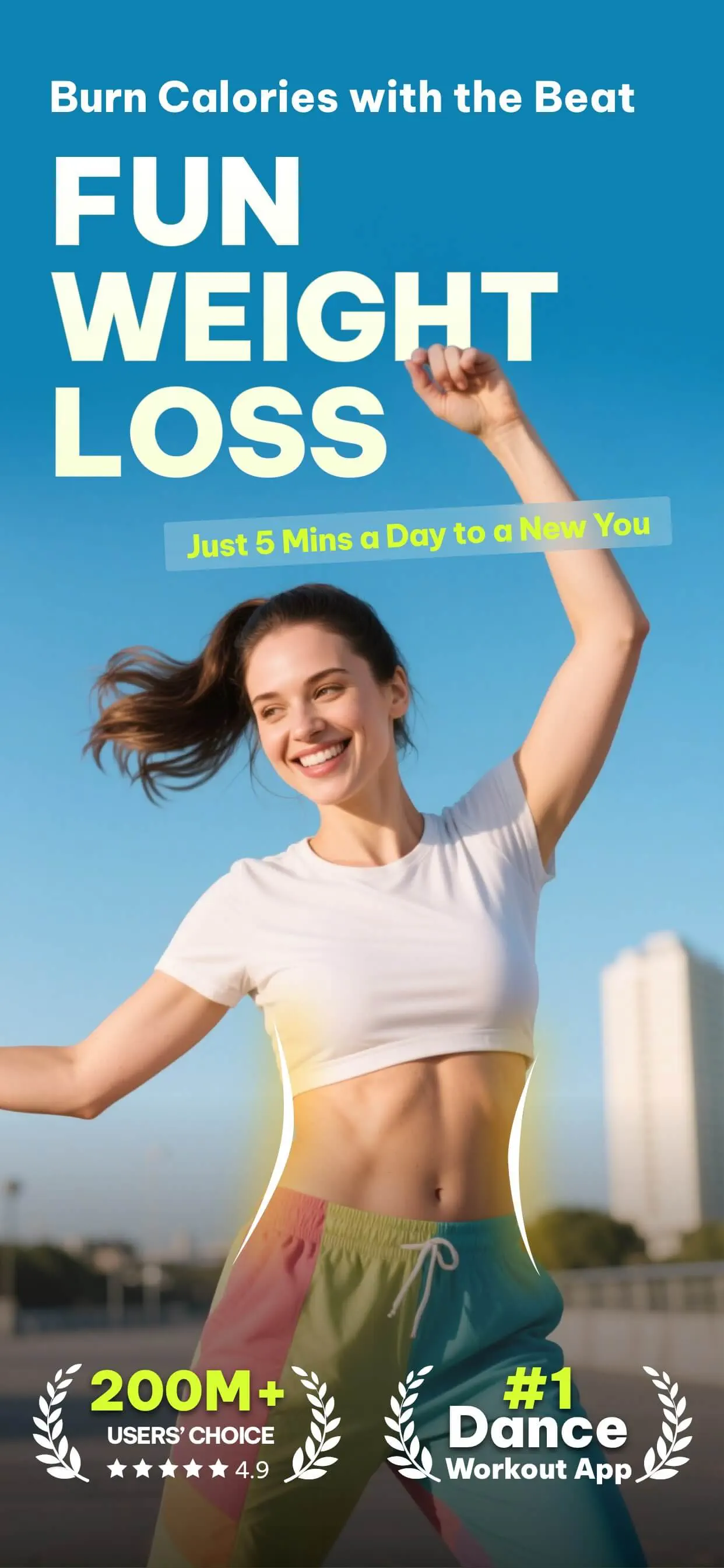 Dancefitme: Fun weight loss App Store screenshot 1