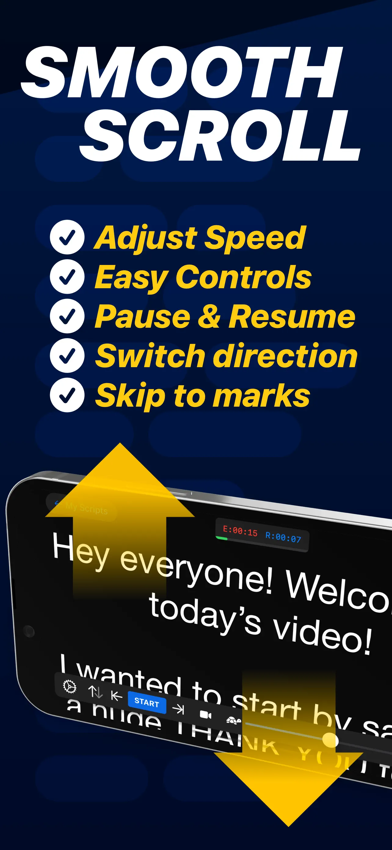 Teleprompter App Store screenshot 4