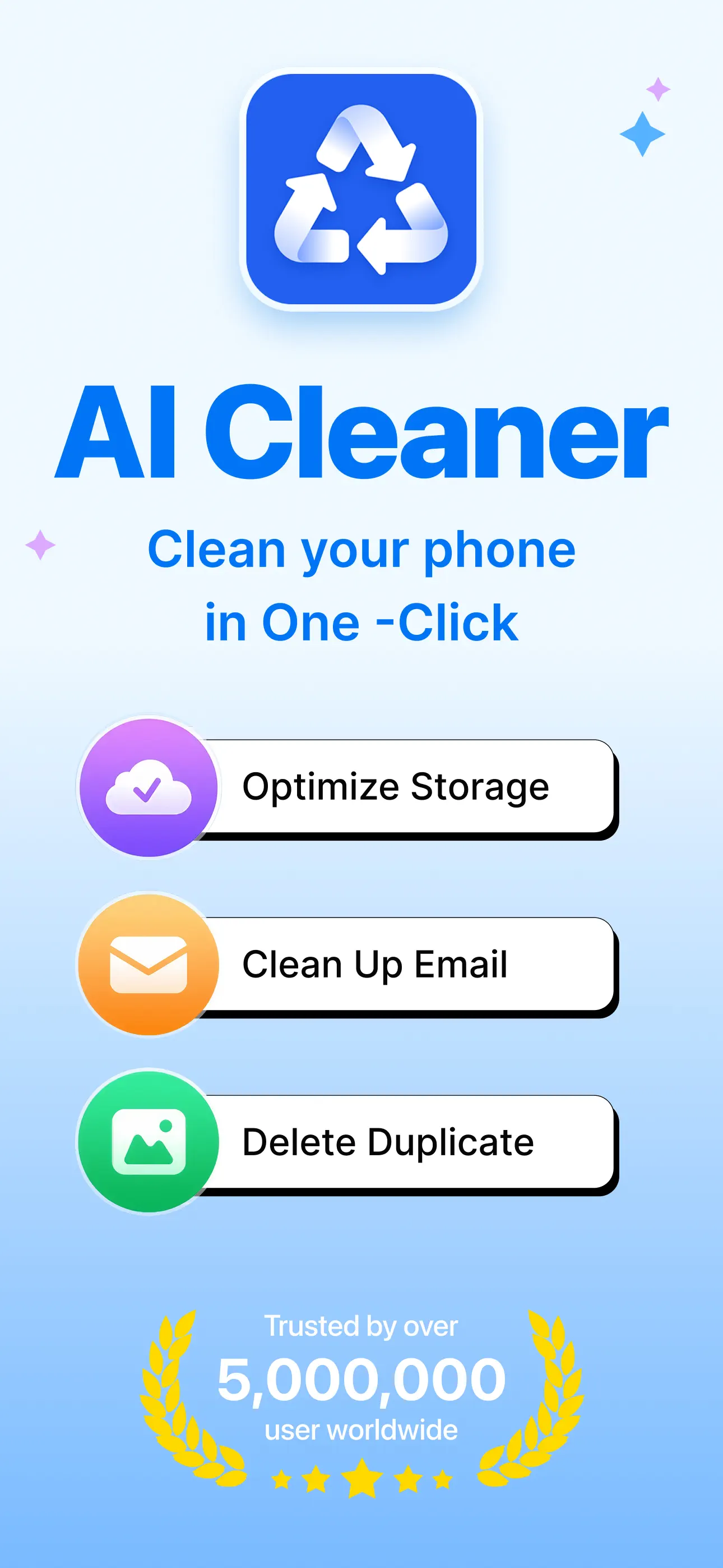 AI Cleaner: Clean Up Storage+ App Store screenshot 1