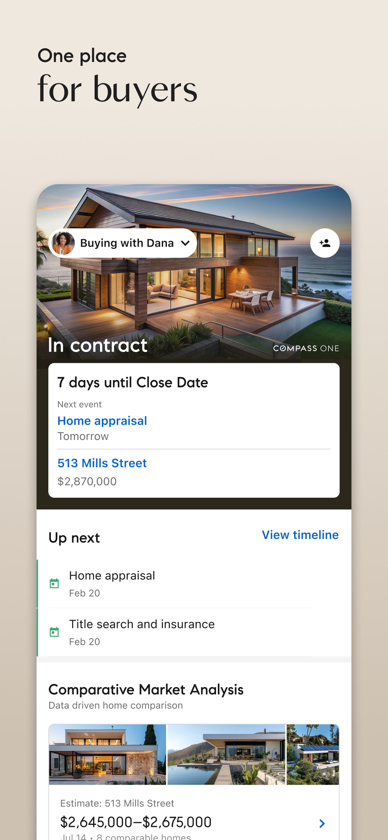 Compass: Real Estate & Homes App Store screenshot 3