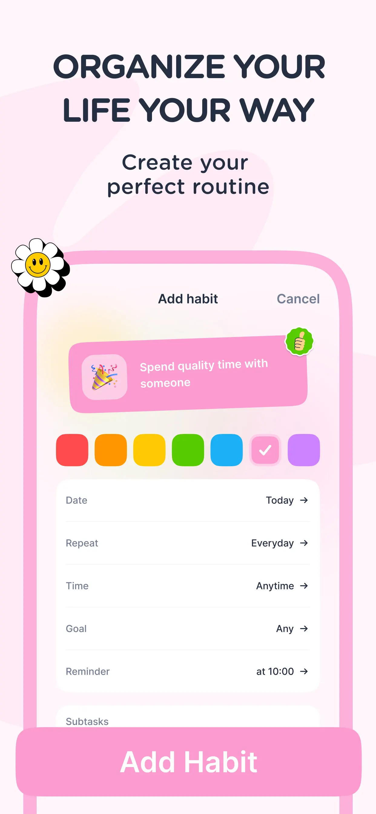 Dear Me: Daily Routine Tracker App Store screenshot 4
