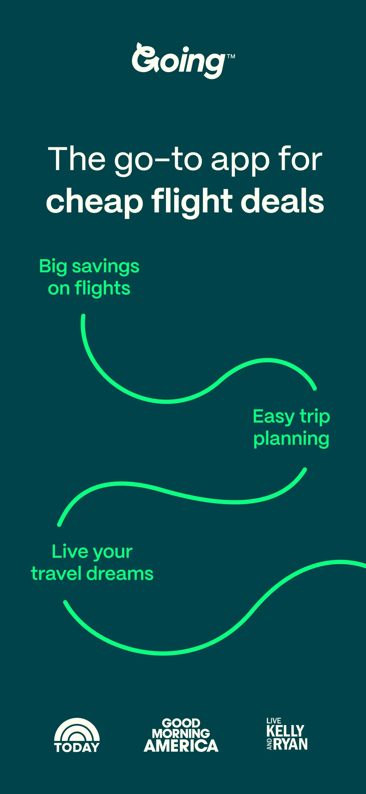 Going: Find Flight Deals App Store screenshot 1