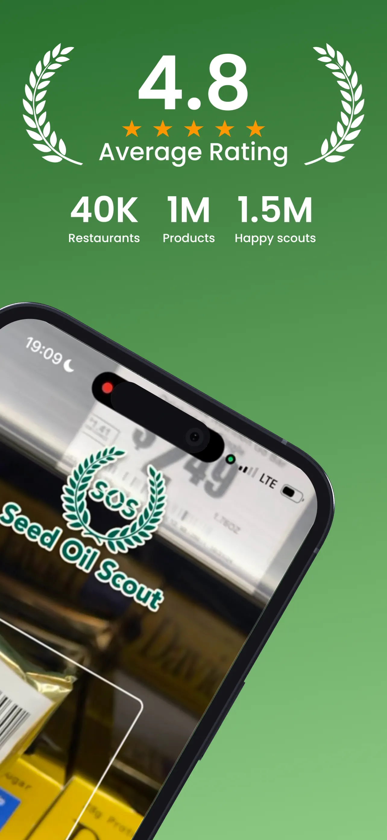 Seed Oil Scout: Healthy Dining App Store screenshot 2