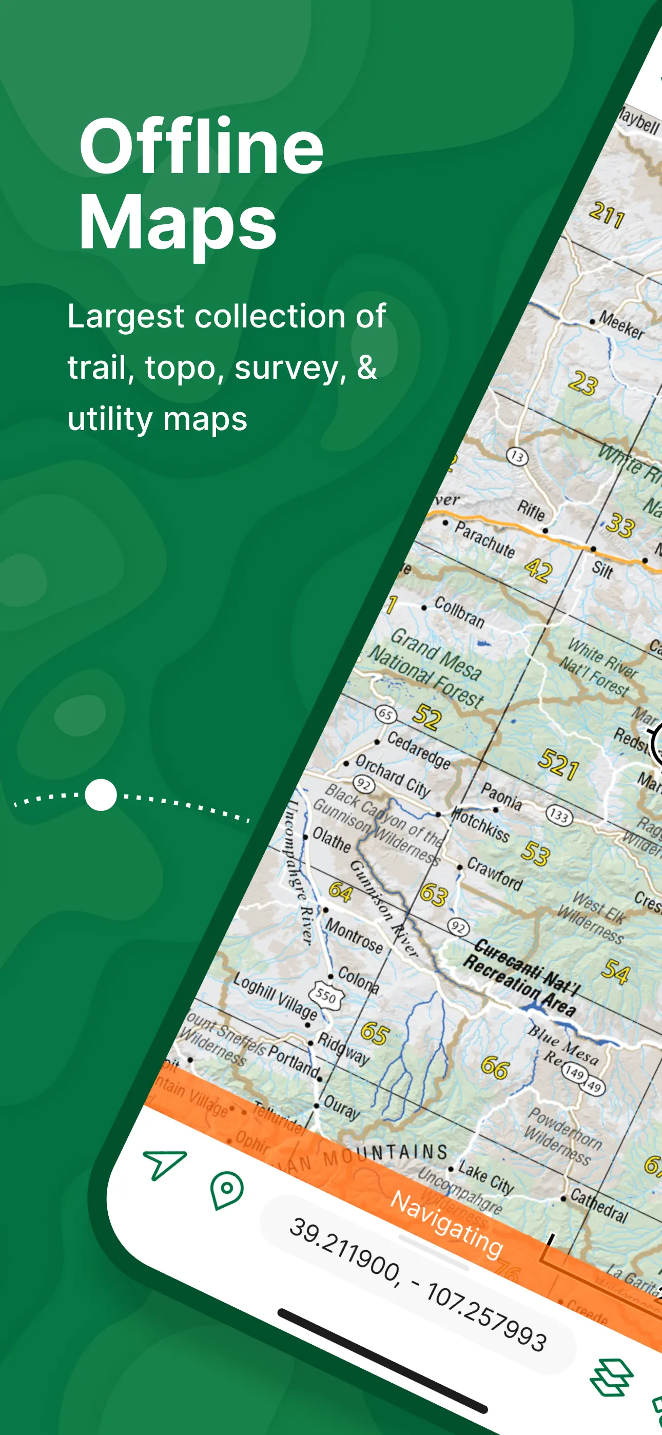 Avenza Maps: Offline Mapping App Store screenshot 1