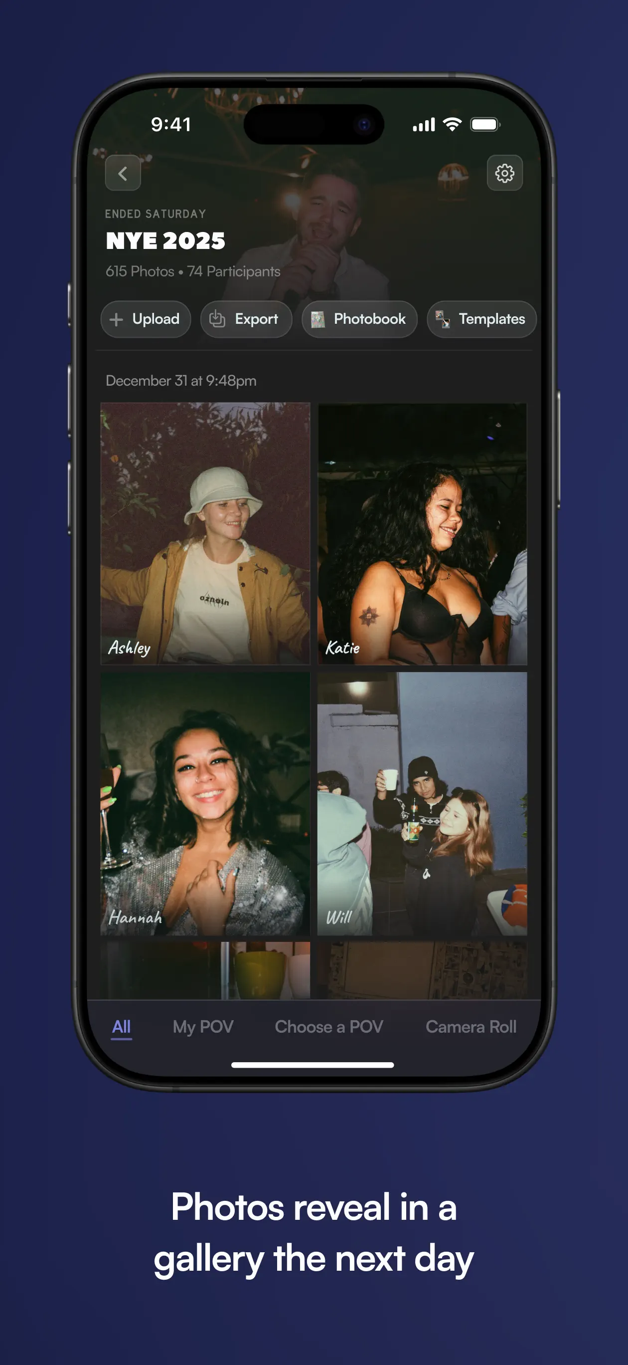 POV – Disposable Camera Events App Store screenshot 3