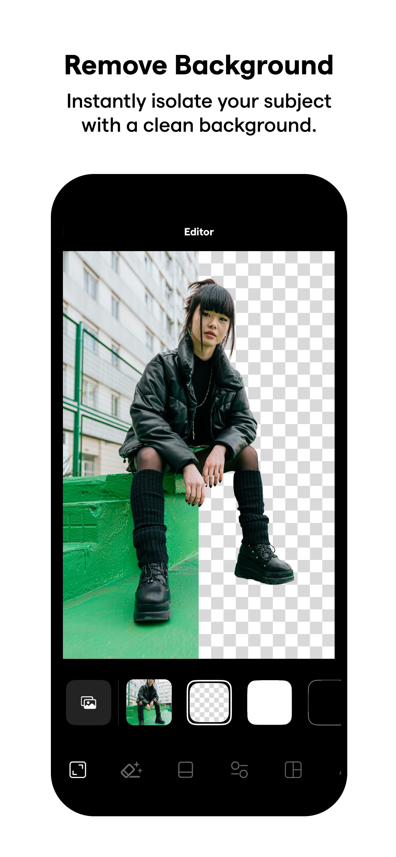InstaSize: AI Photo Editor App Store screenshot 2