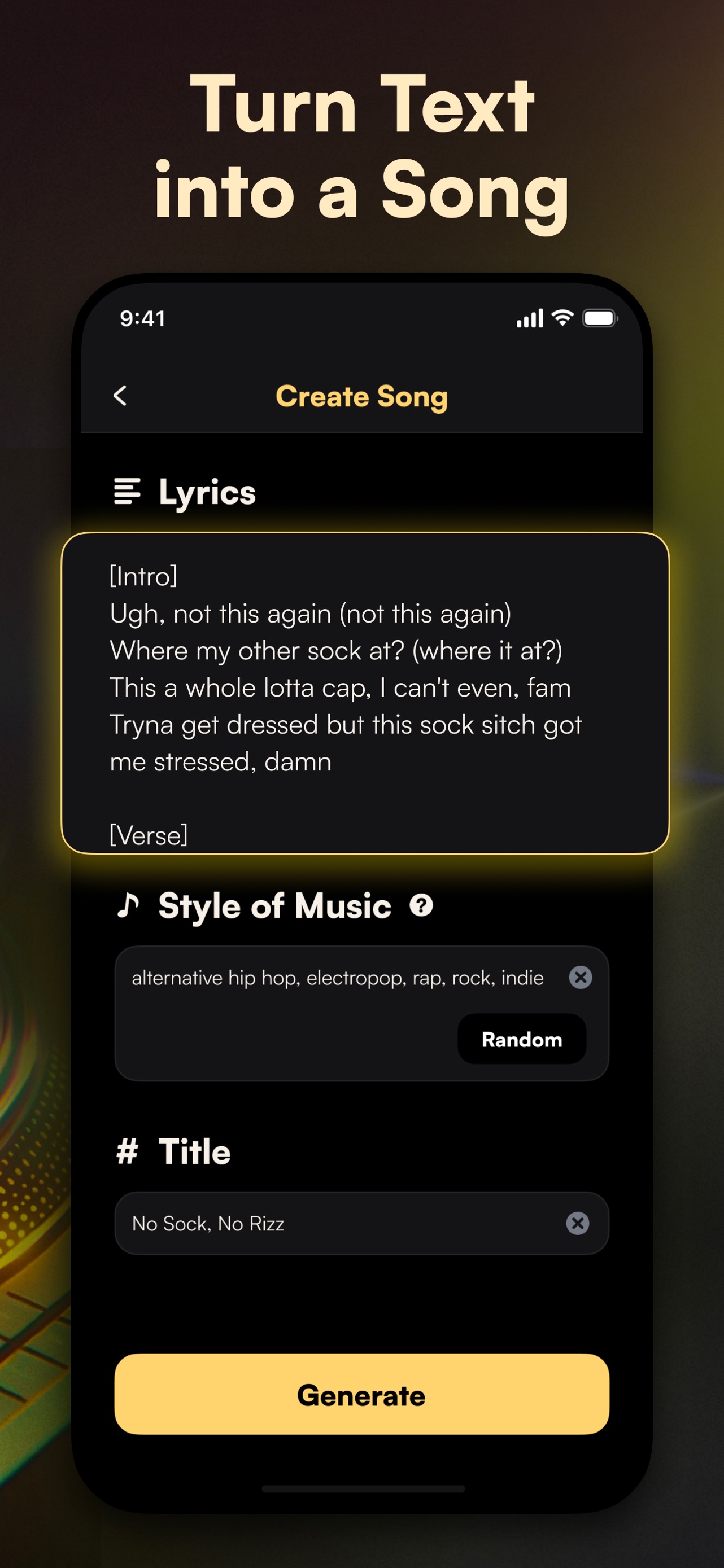 Sing AI - Music & Song Creator App Store screenshot 3