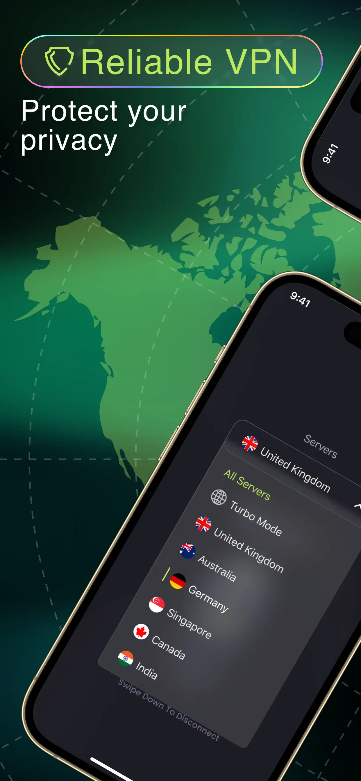 Private VPN & Adblock App Store screenshot 2