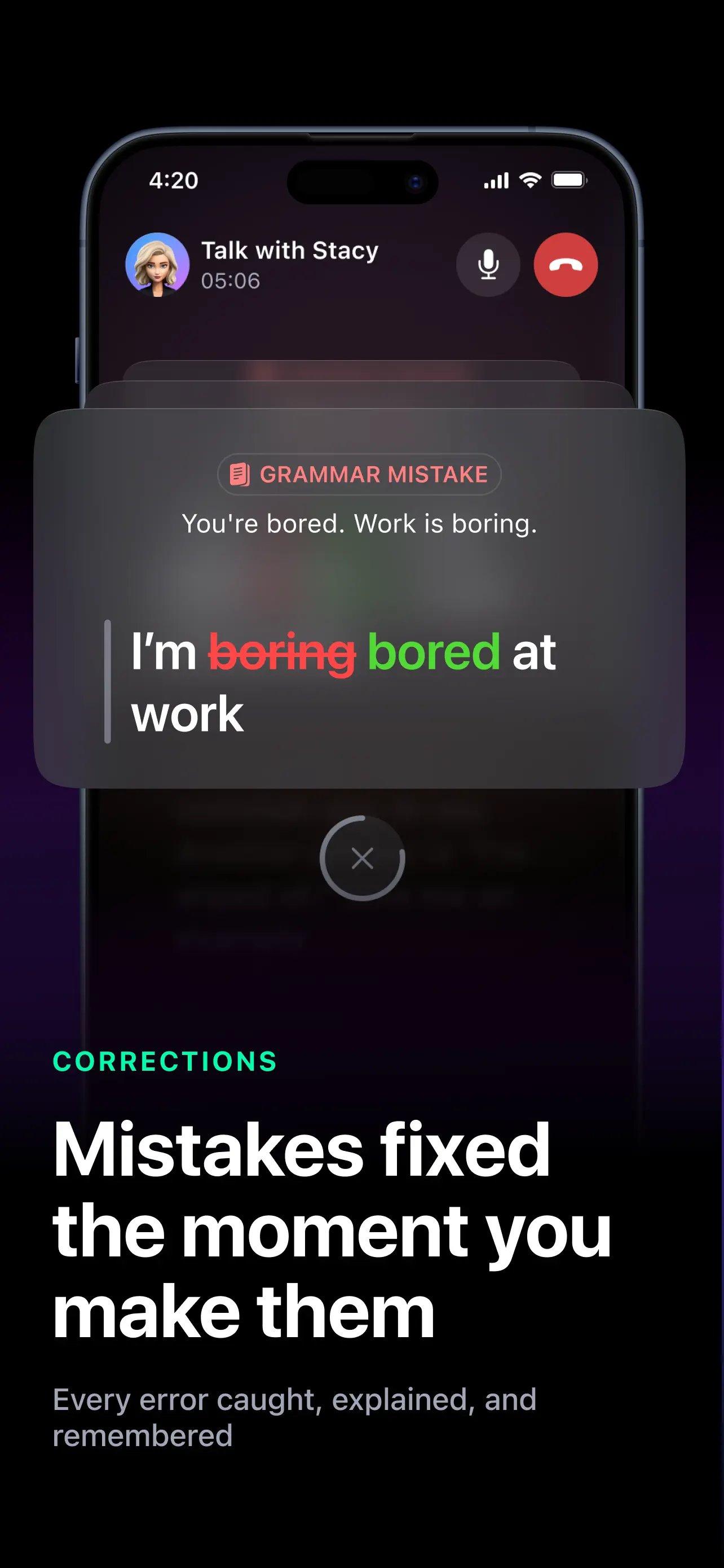 Fluently: AI Language Learning App Store screenshot 1