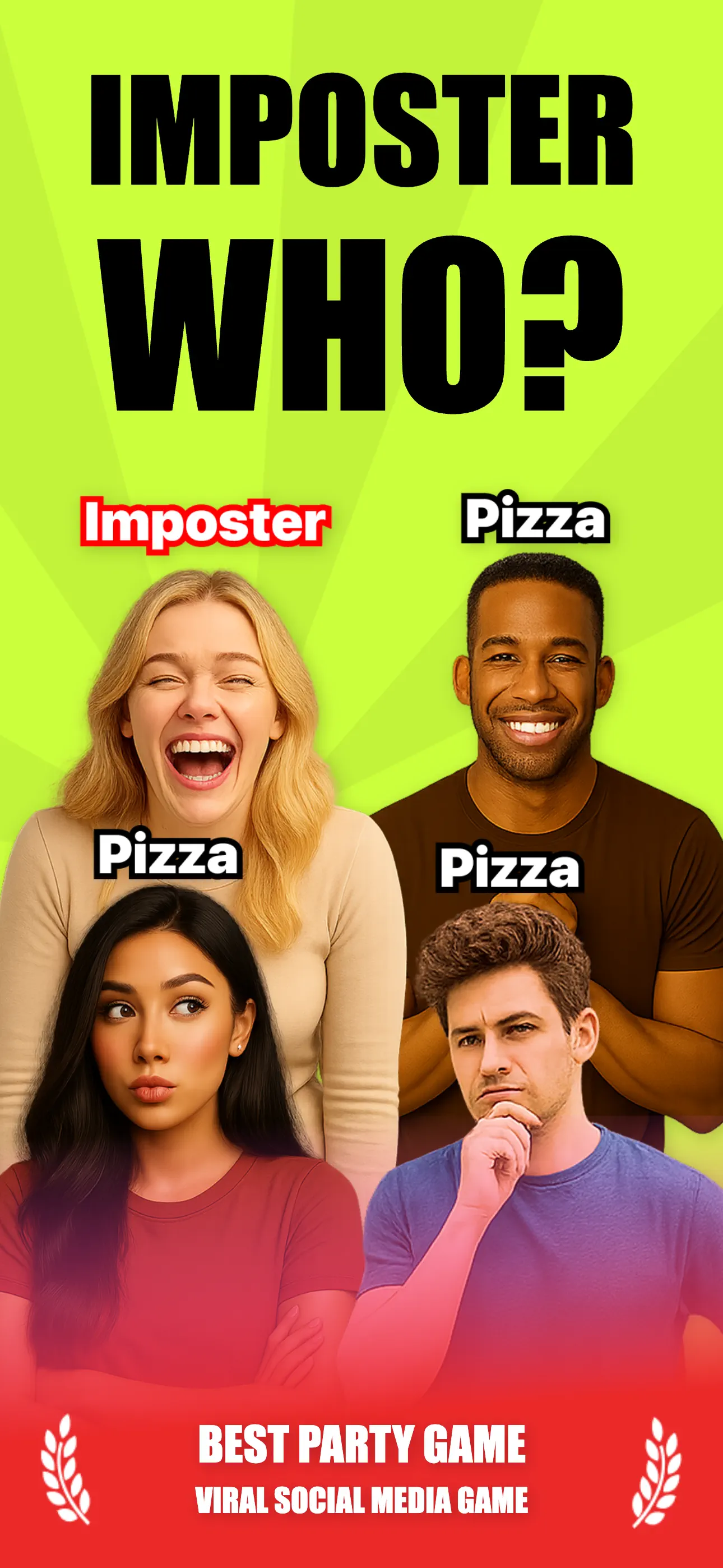 Imposter Who? - Word Game App Store screenshot 1