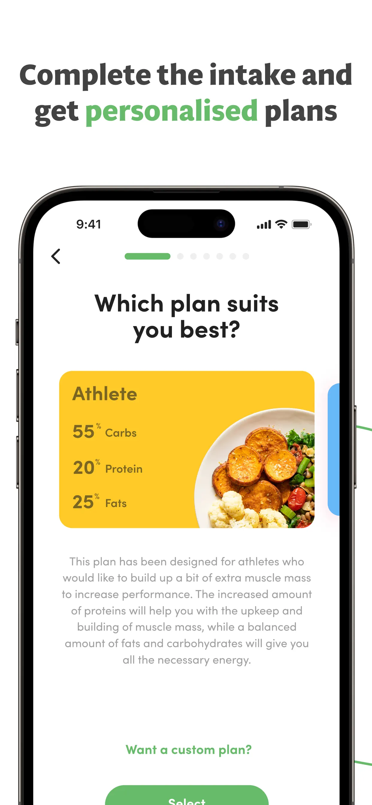Calories and nutrition tracker App Store screenshot 2