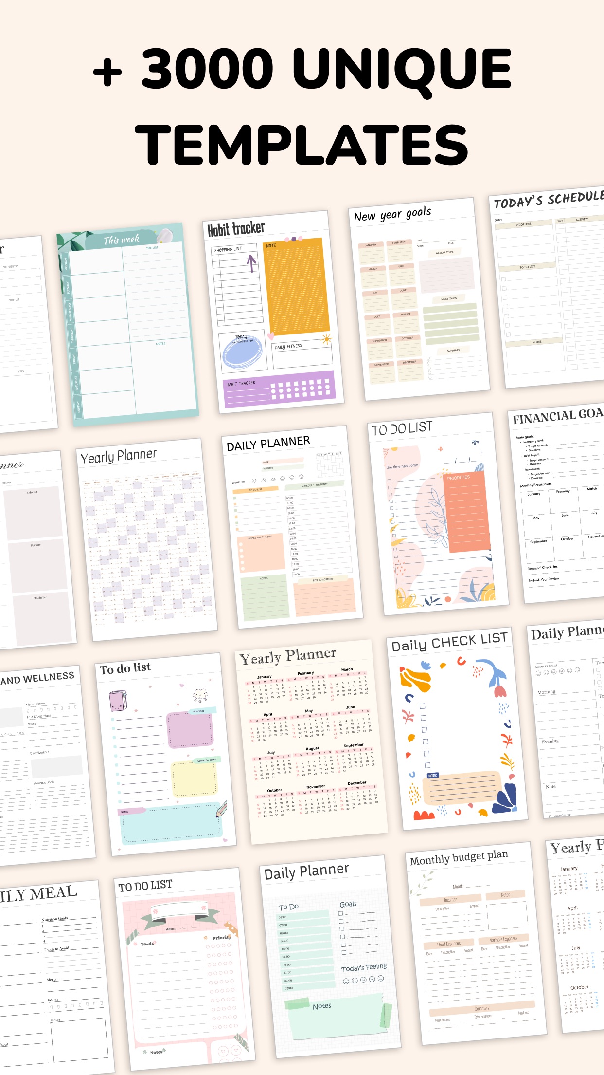 Journal: Planner, Notes, PDFs App Store screenshot 1
