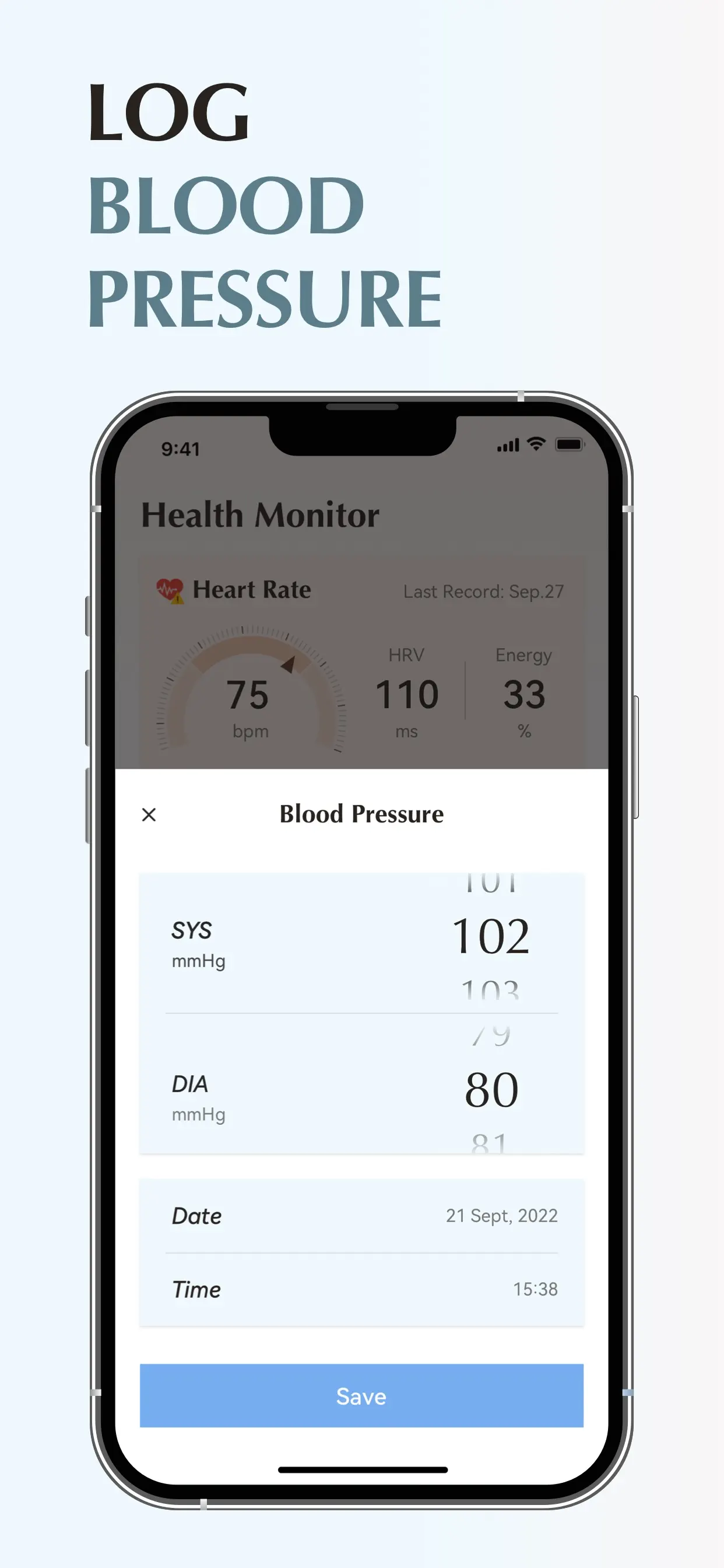 DailyCare - Heart Rate Monitor App Store screenshot 2