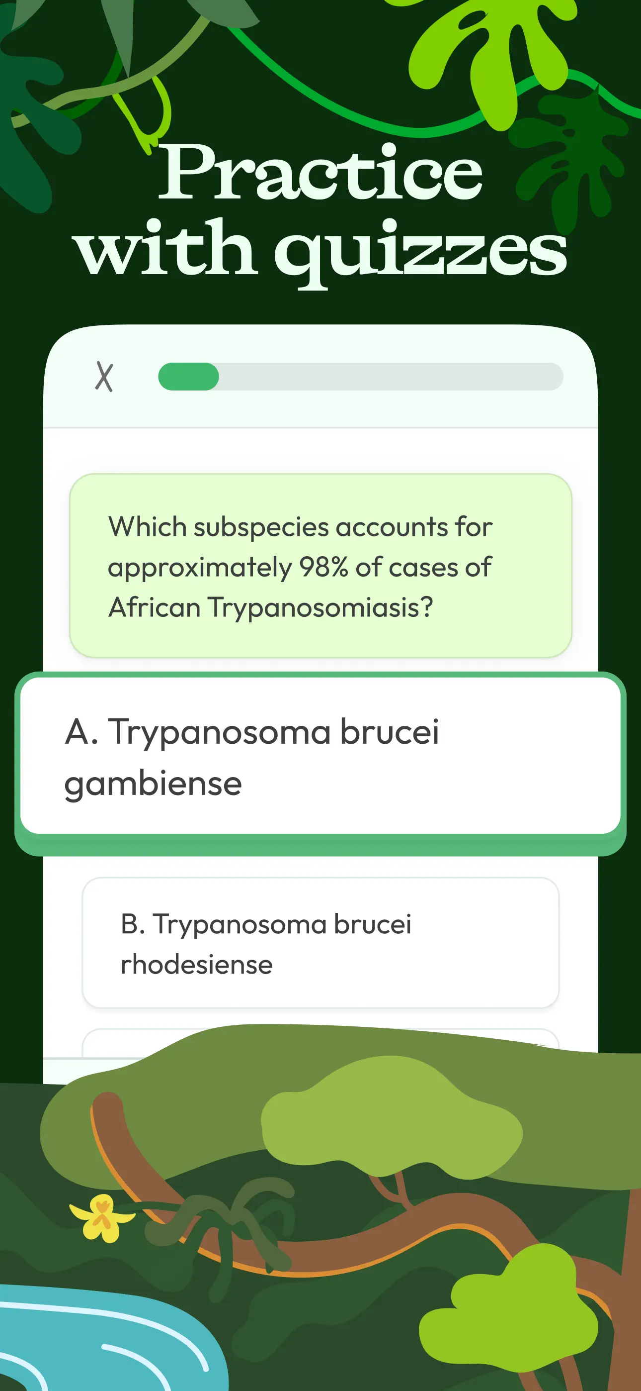 Jungle: AI Flashcards & Quiz App Store screenshot 3