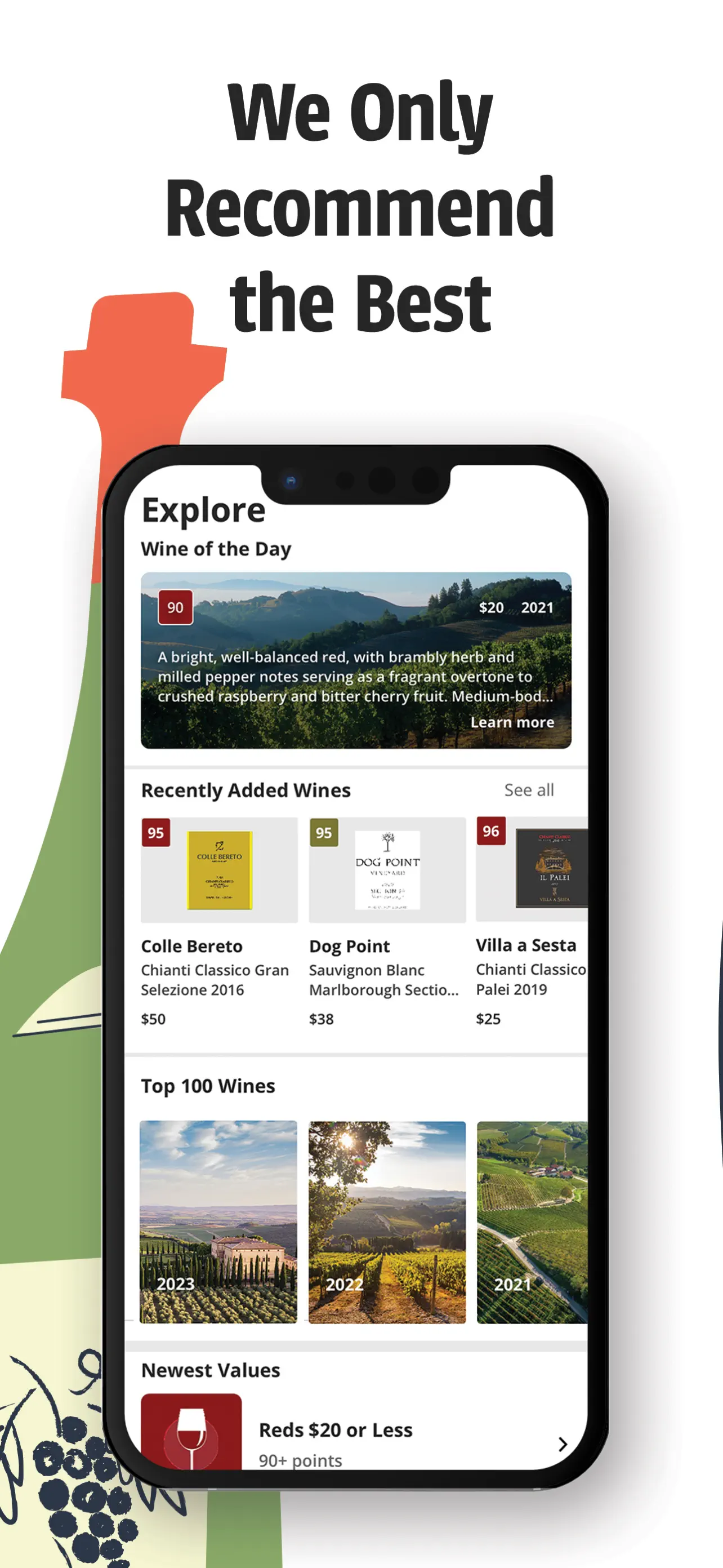 WineRatings+ by Wine Spectator App Store screenshot 1