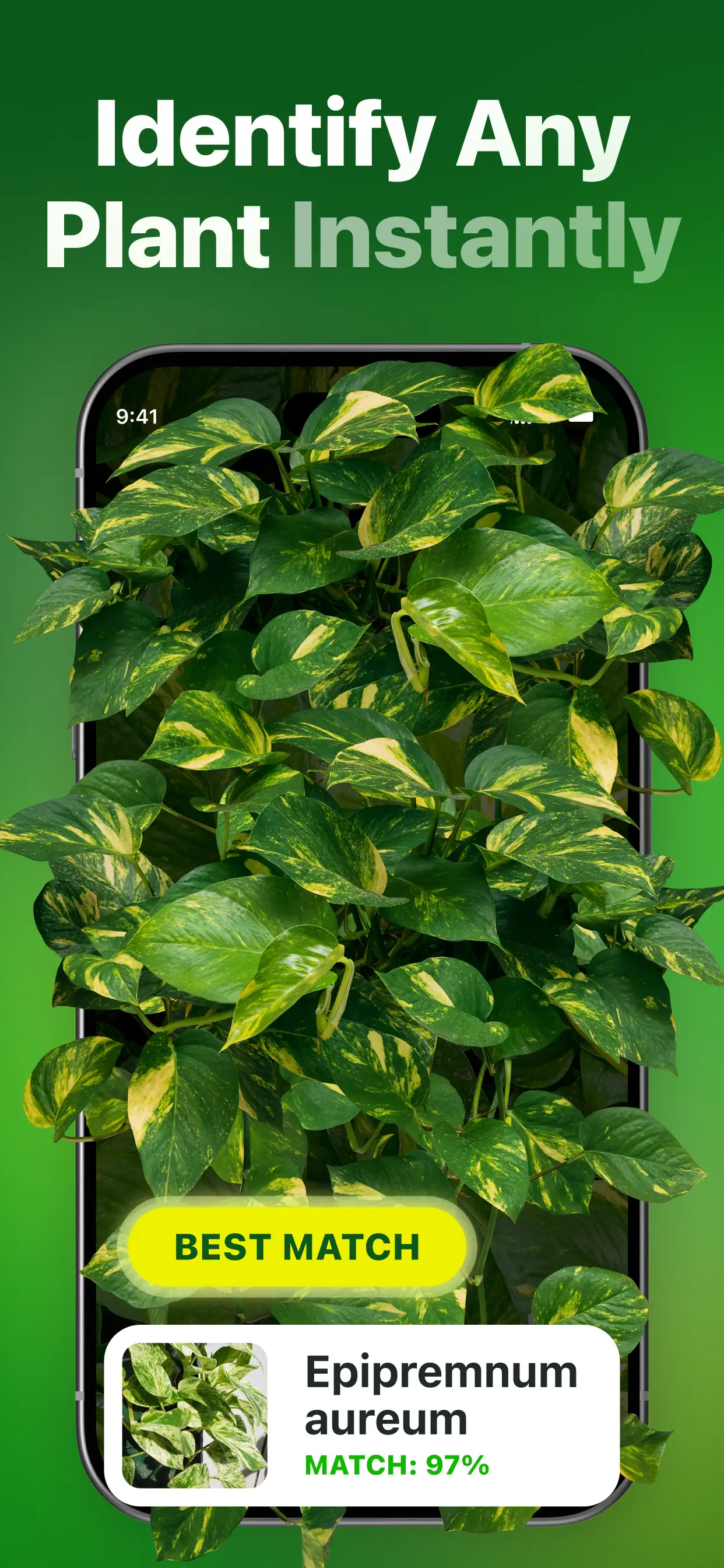 Plant Identifier & Care App App Store screenshot 1