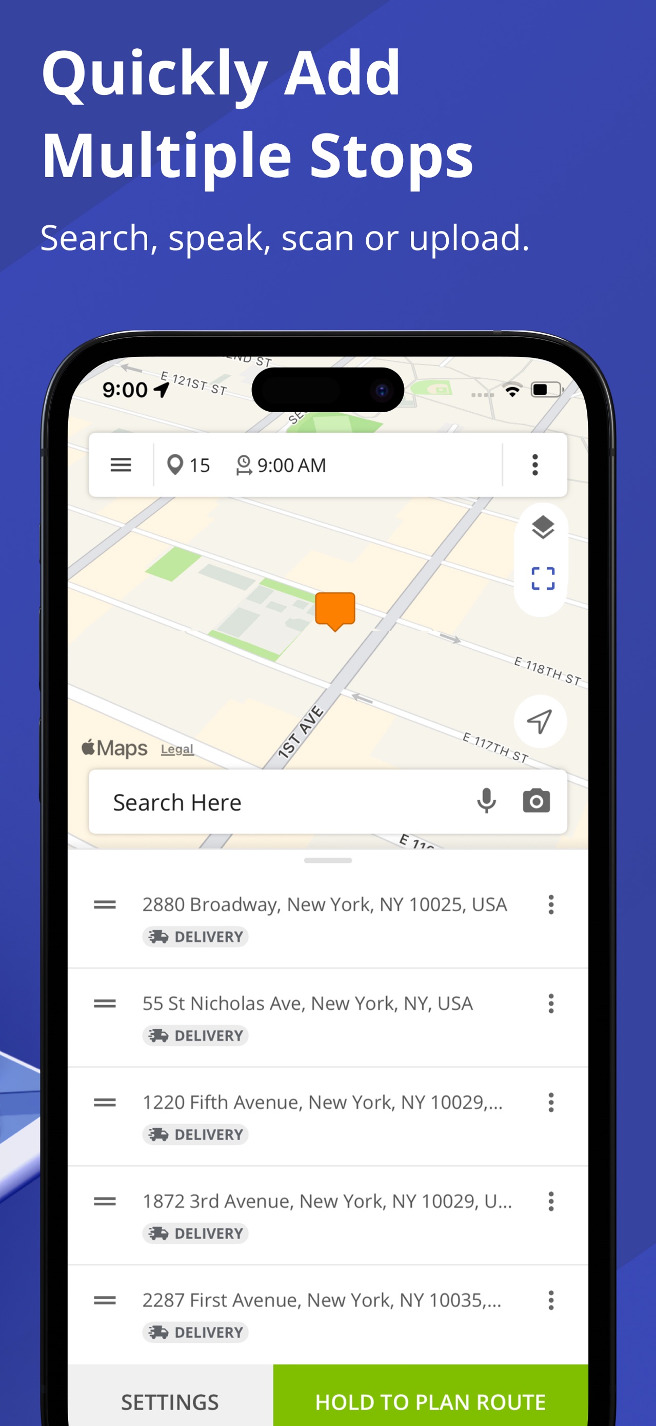 Route4Me Route Planner App Store screenshot 3