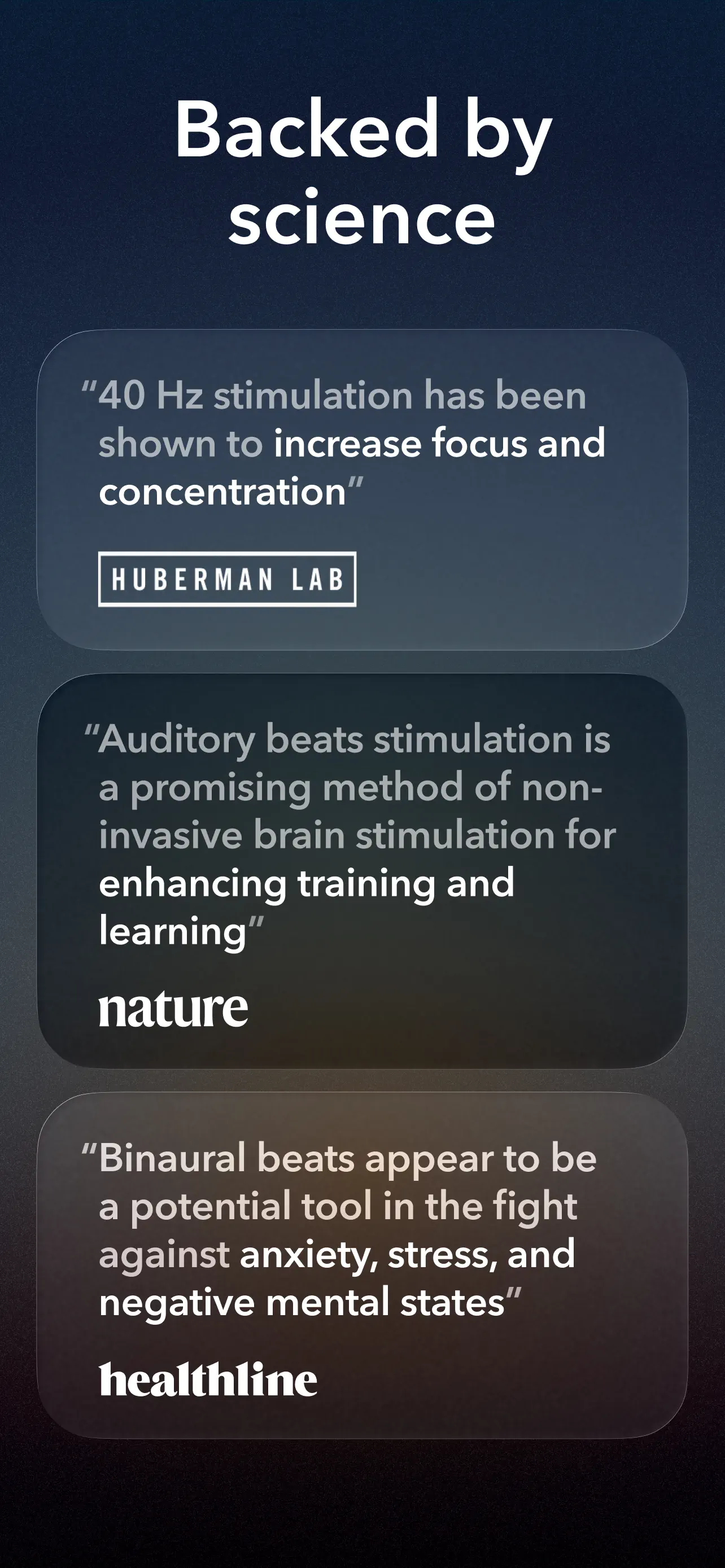 Moongate: Binaural Beats App Store screenshot 3