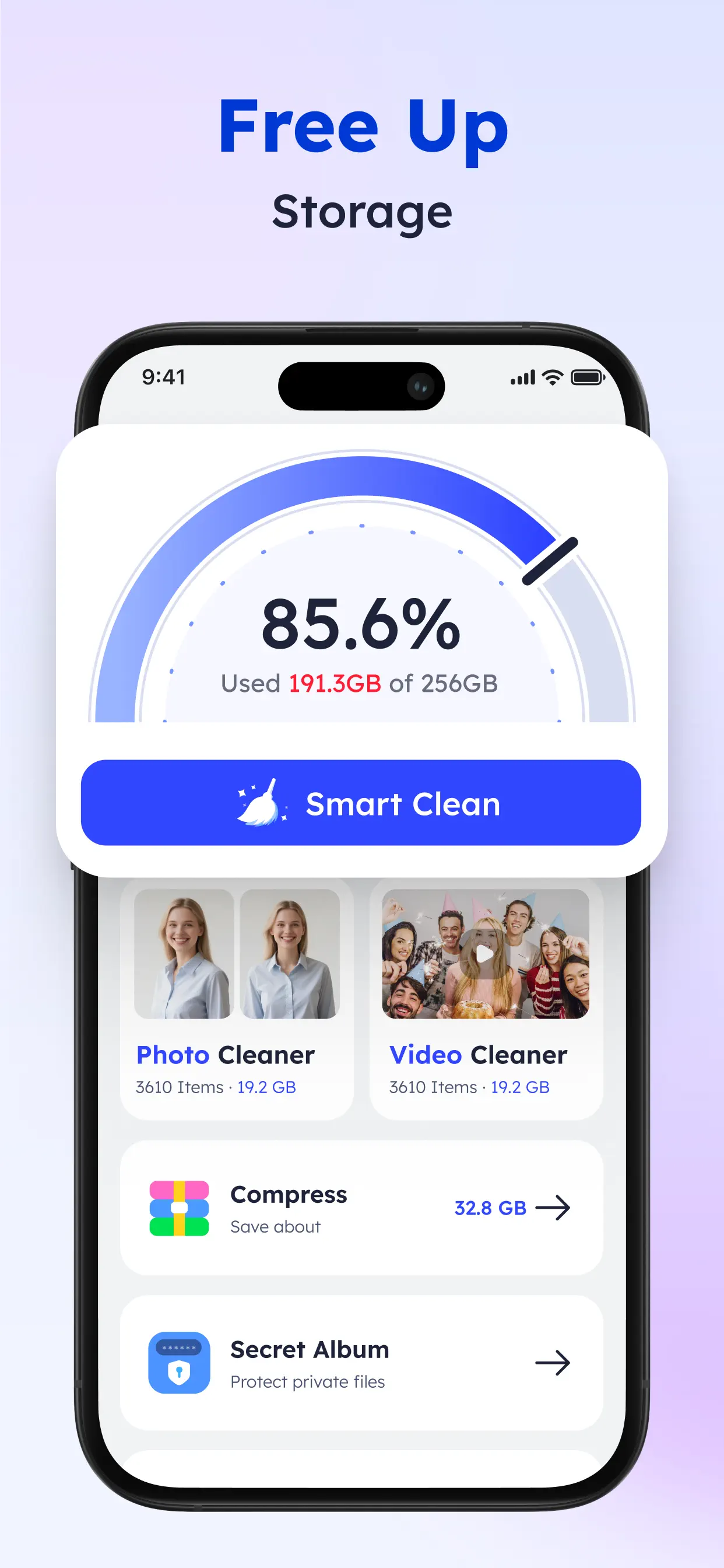 Junk Cleaner - AI Clean Up App Store screenshot 1