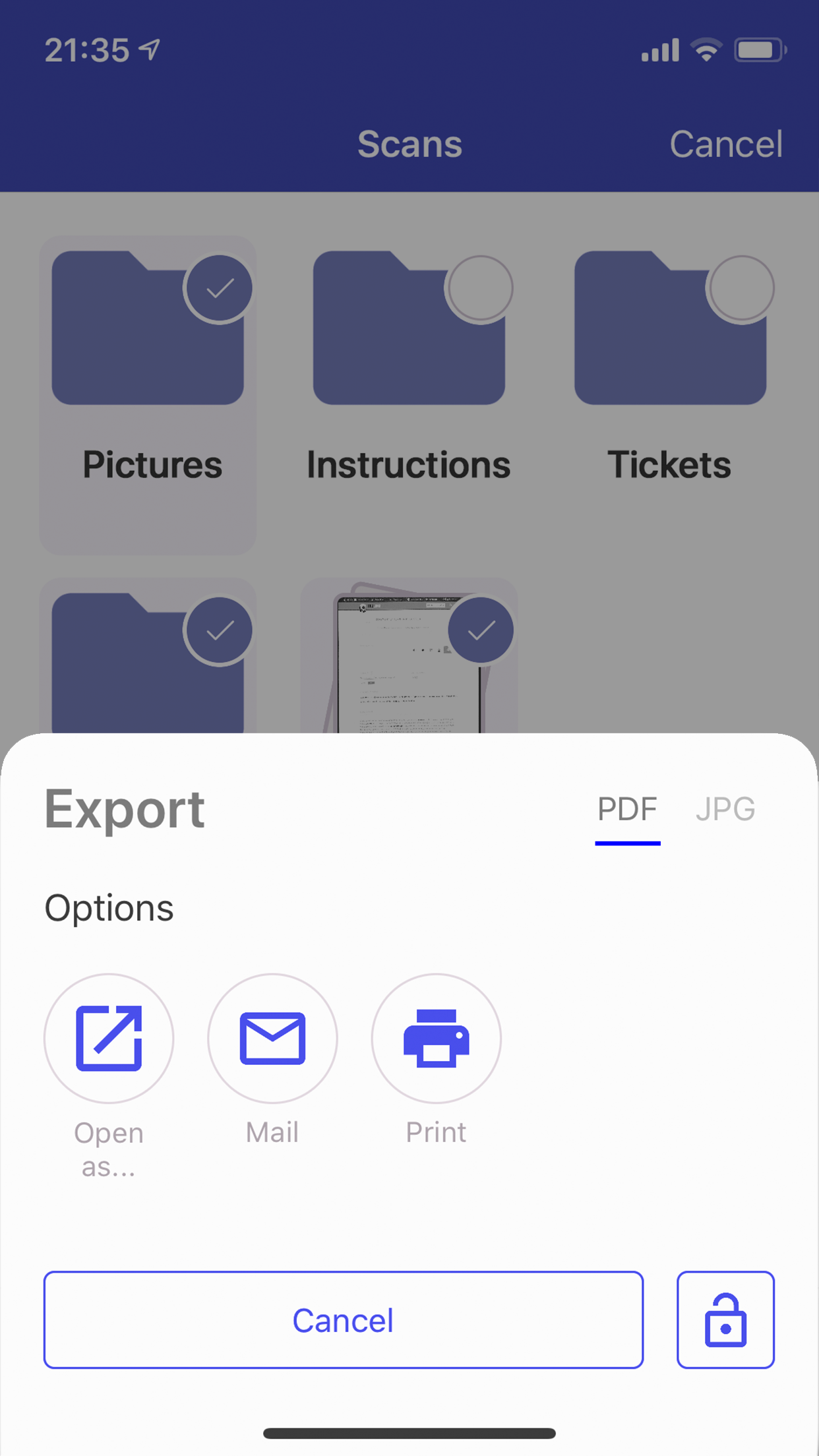 Documents to PDF Scanner App Store screenshot 2