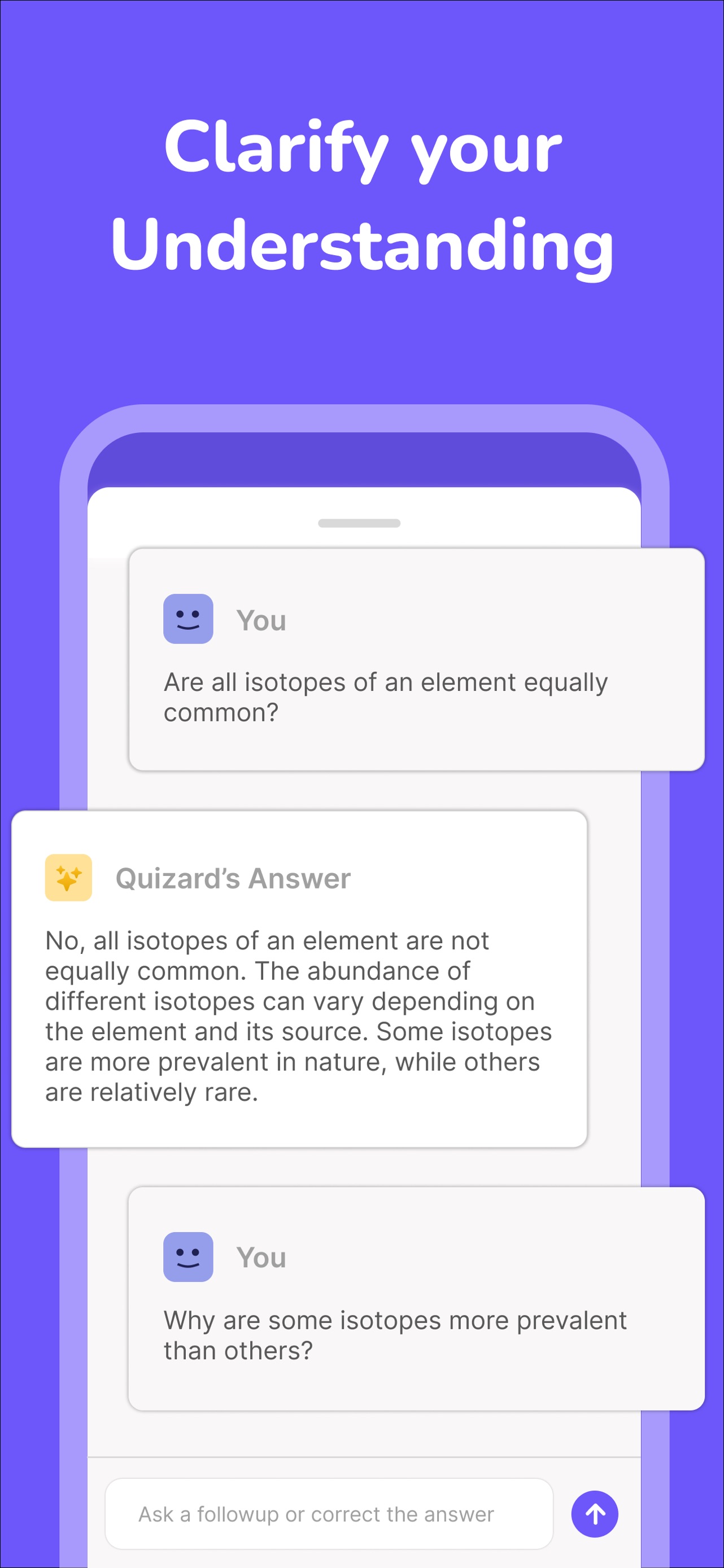 Quizard AI: Homework Helper App Store screenshot 2