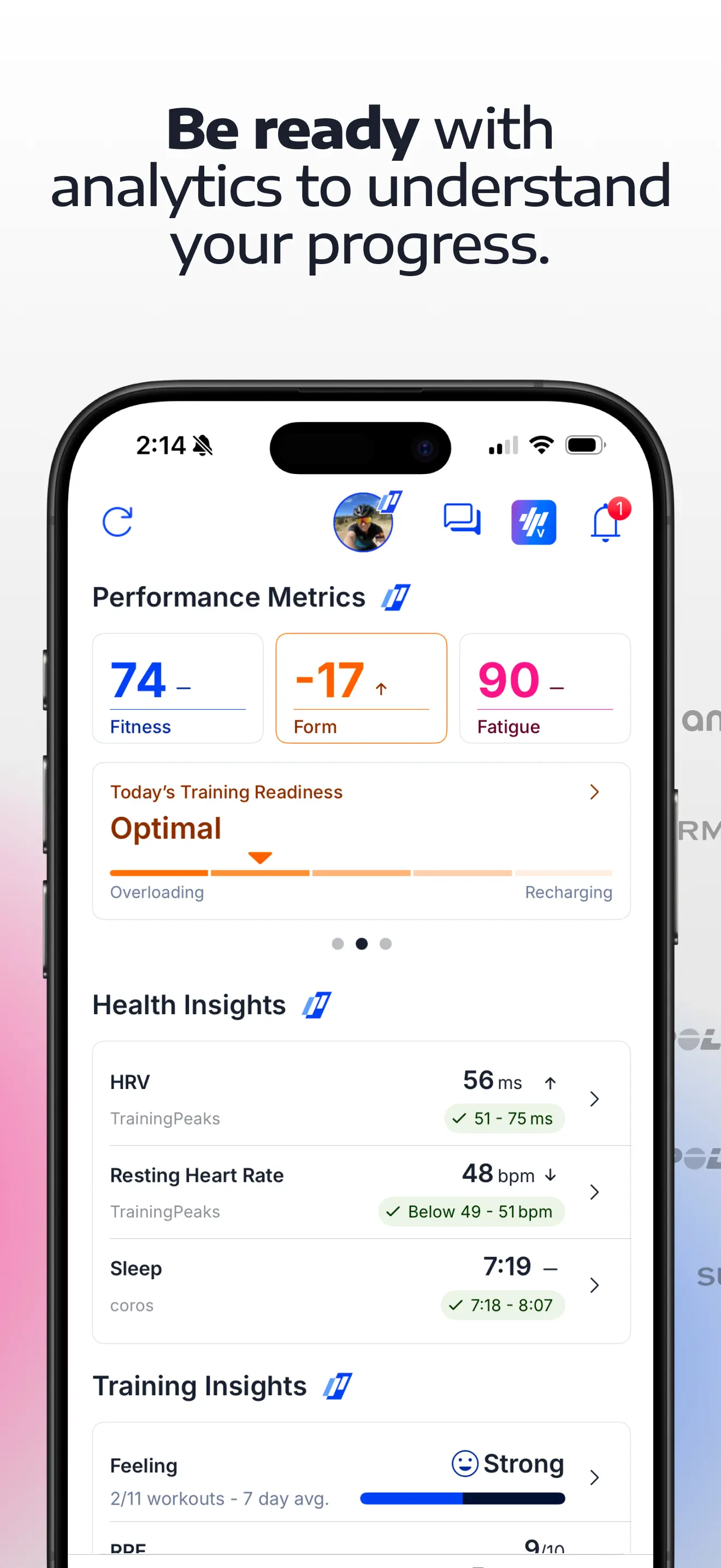 TrainingPeaks: Plan Train Lift App Store screenshot 3