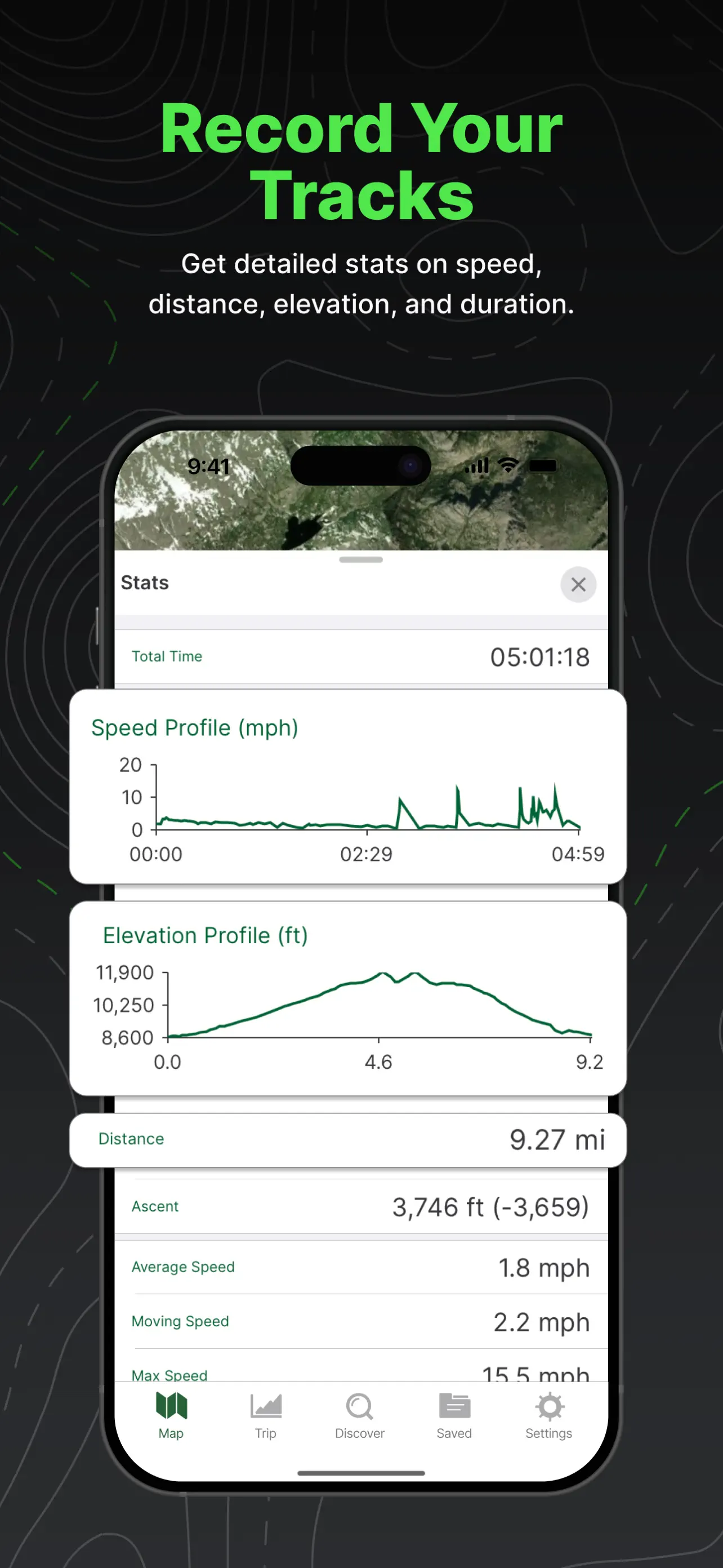 Gaia GPS: Mobile Trail Maps App Store screenshot 4