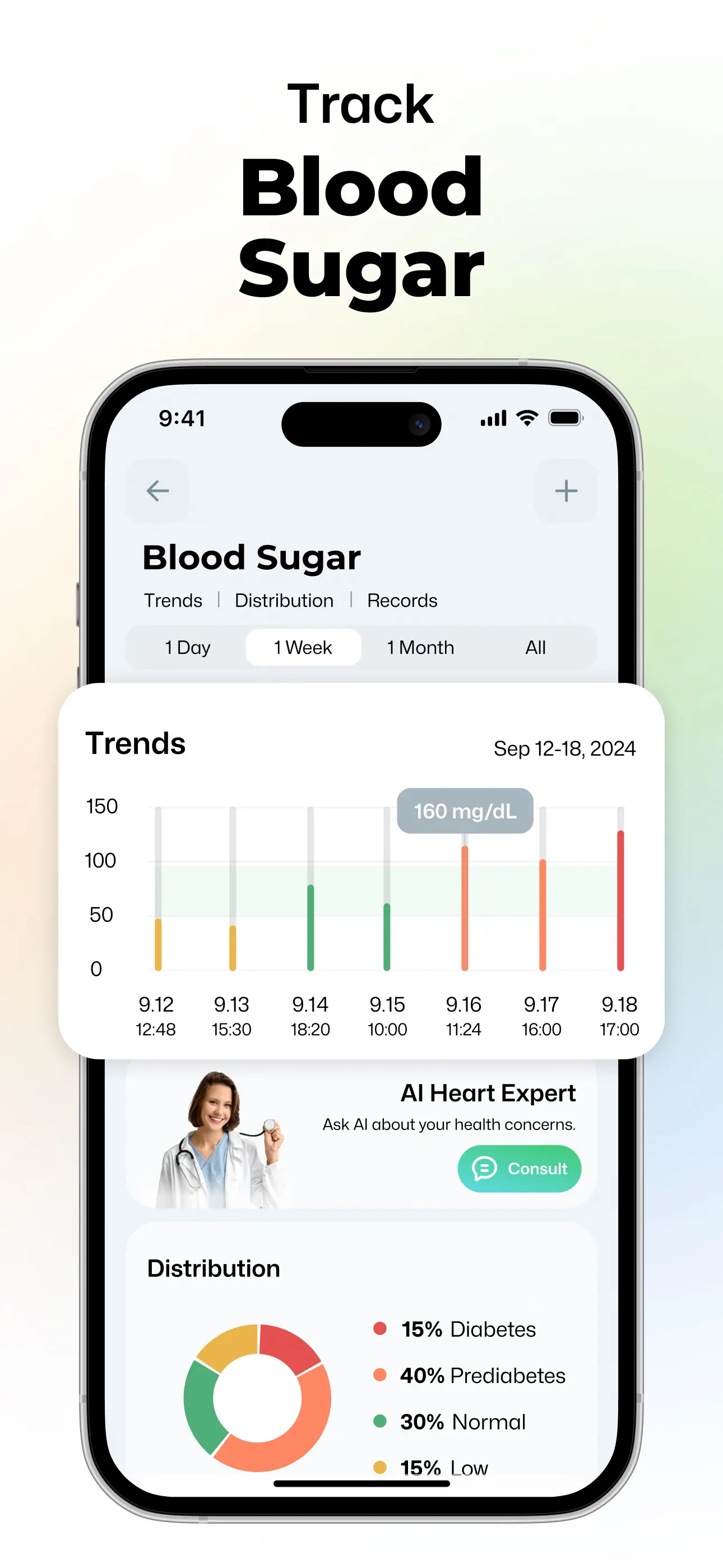 Wellance – AI Health & Balance App Store screenshot 2