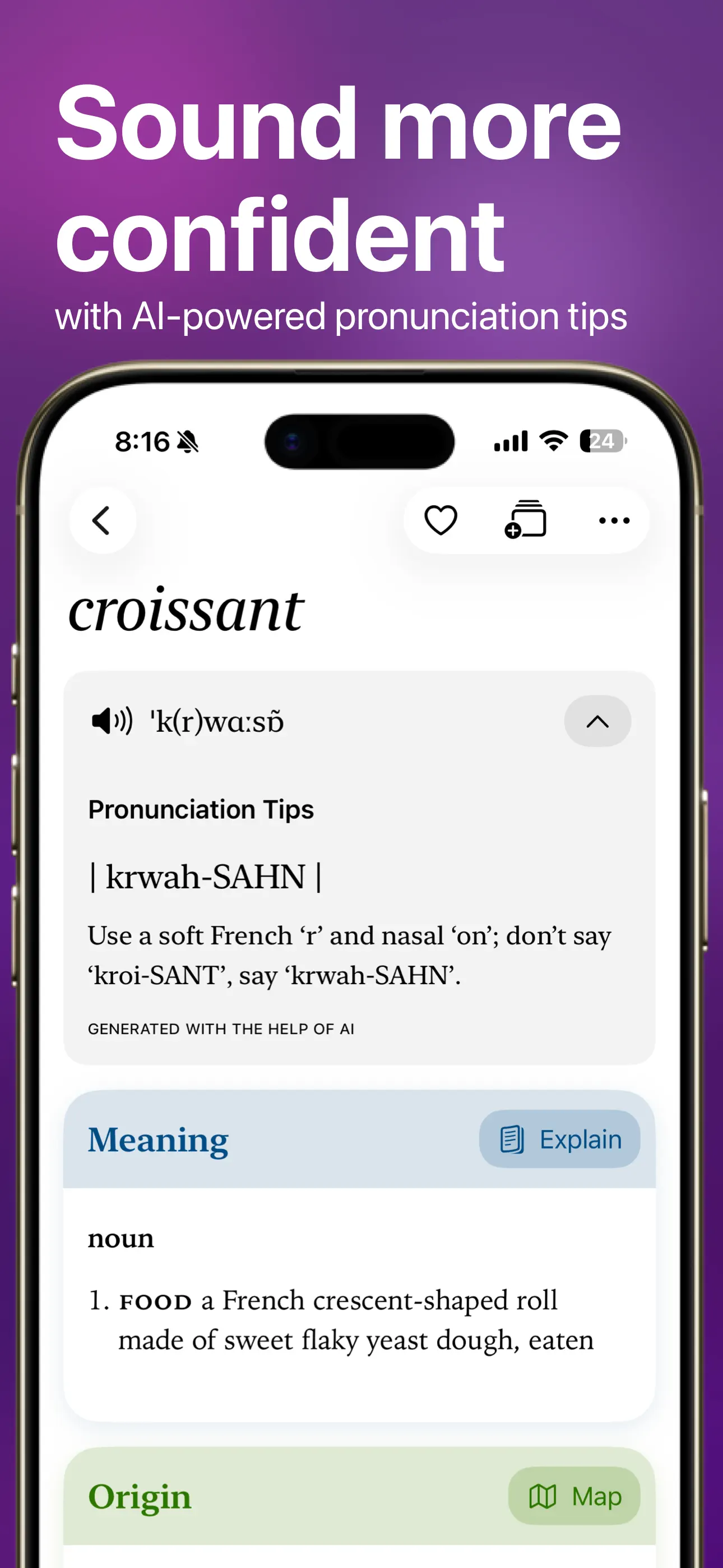 LookUp: English Dictionary App App Store screenshot 4
