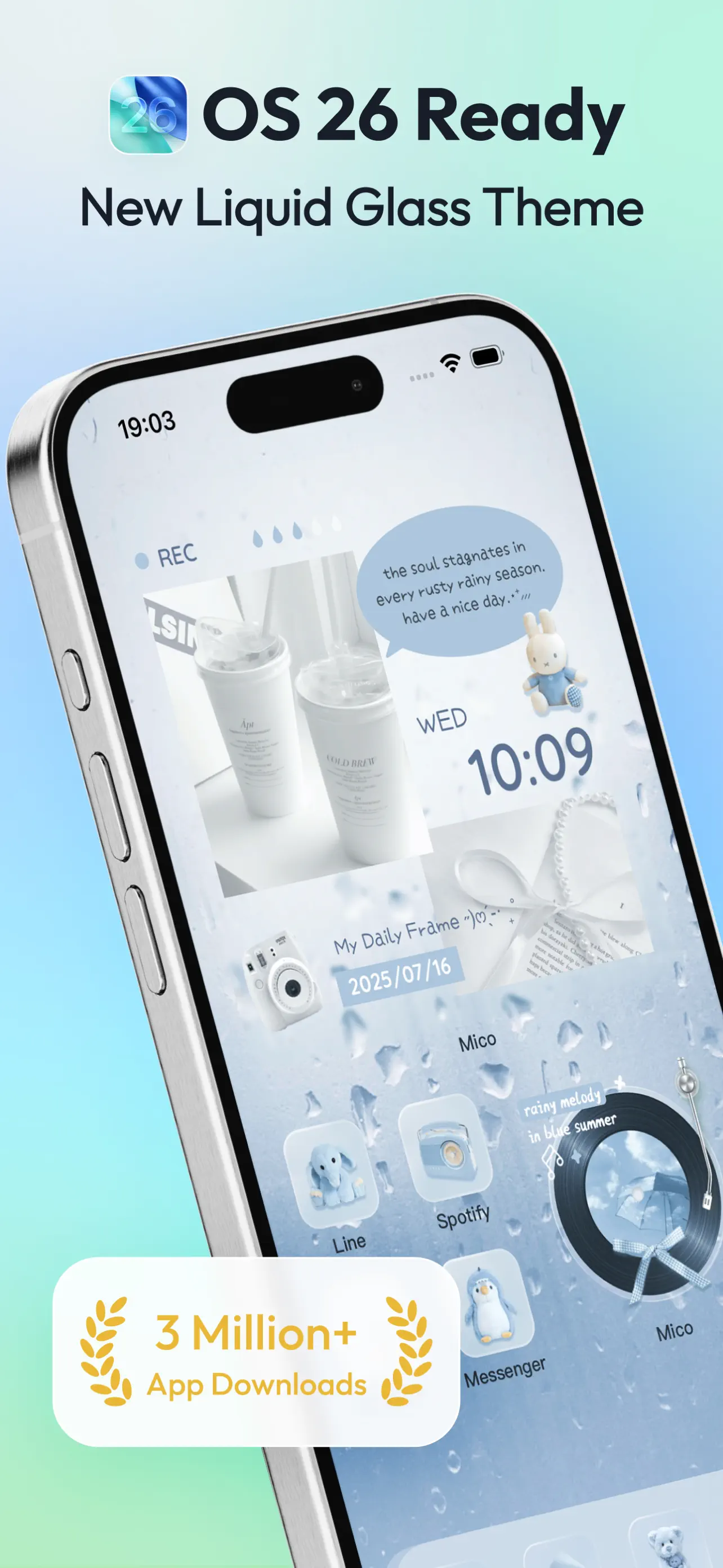 Mico - Widget & Live Wallpaper App Store screenshot 1