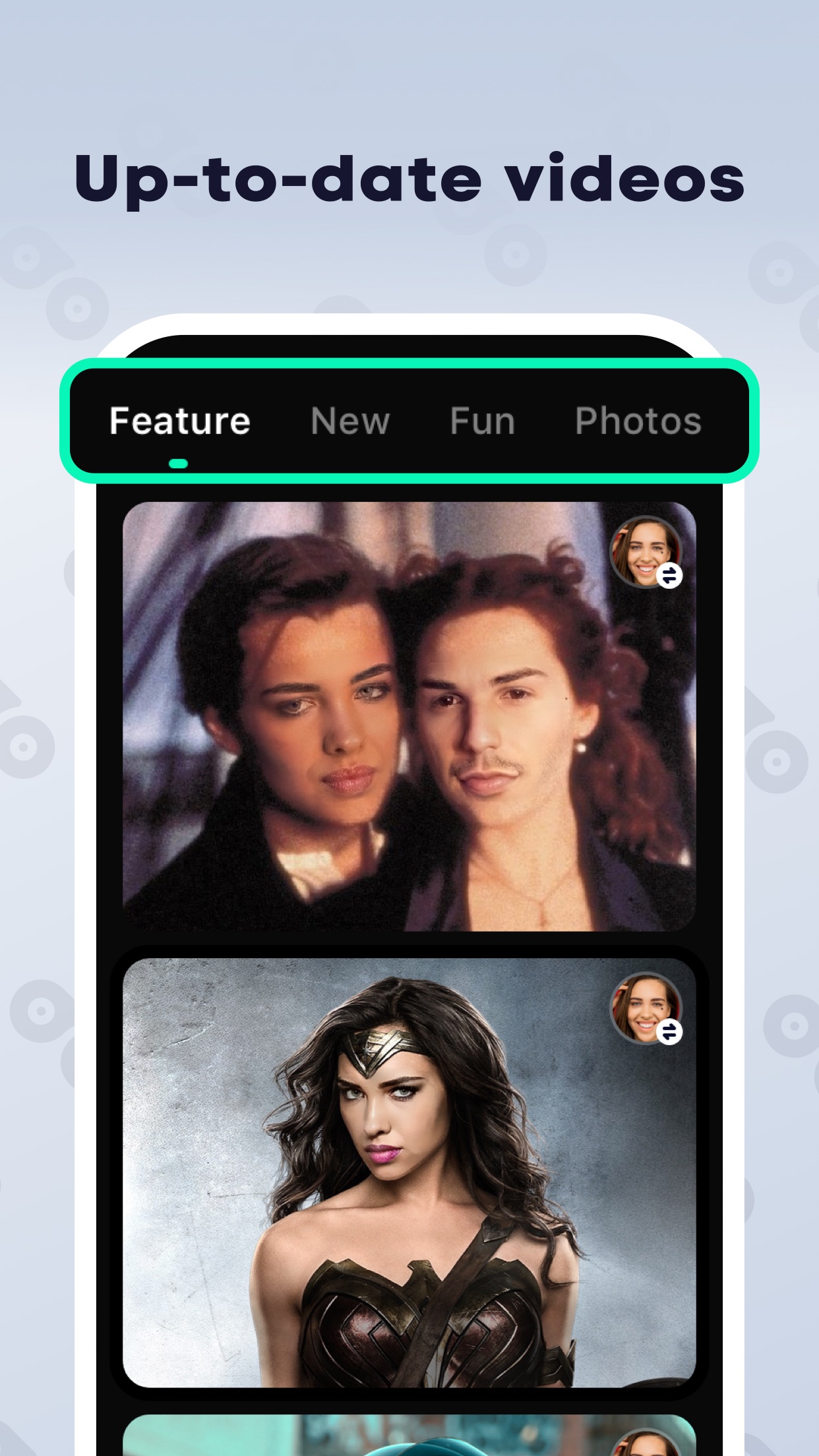 FaceMagic: AI face swap videos App Store screenshot 3