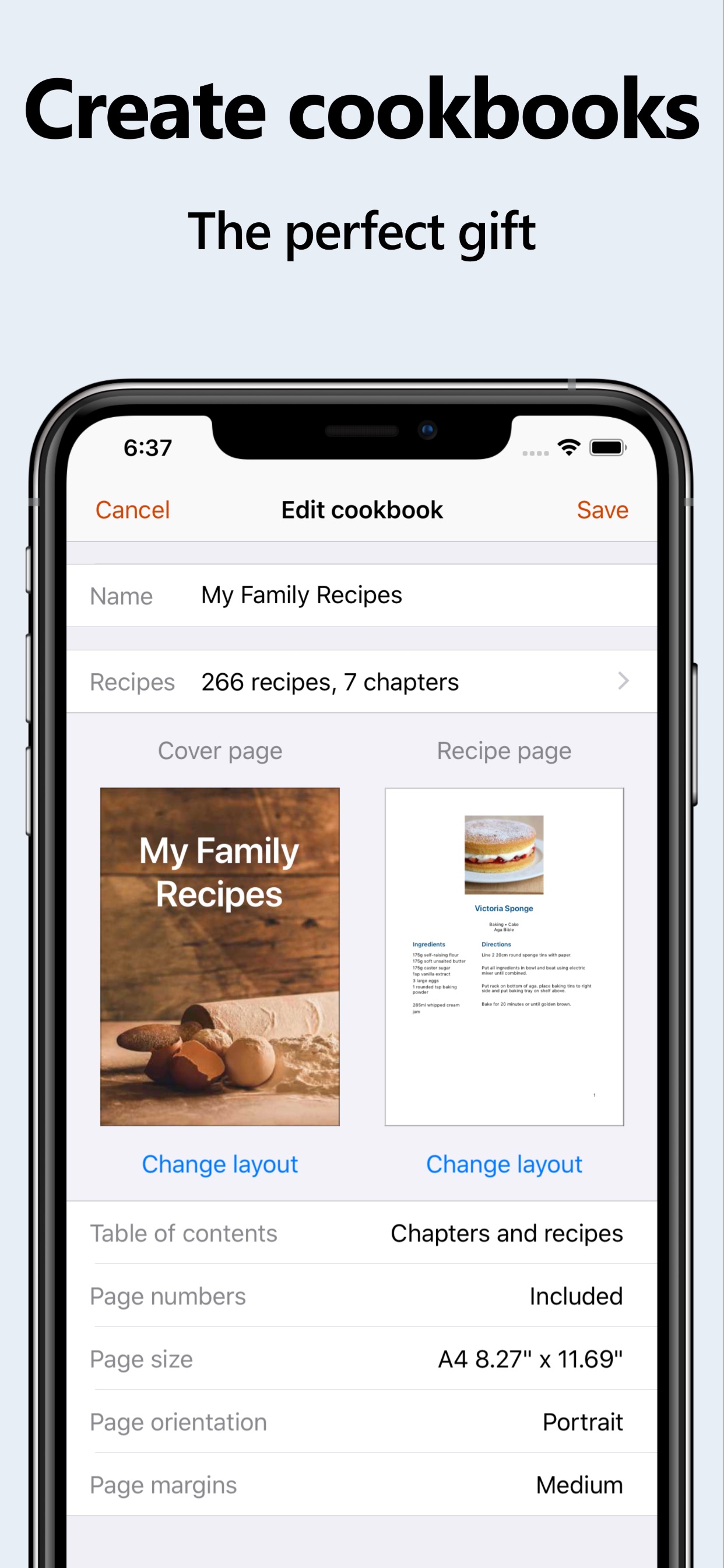 Recipe Keeper App Store screenshot 2