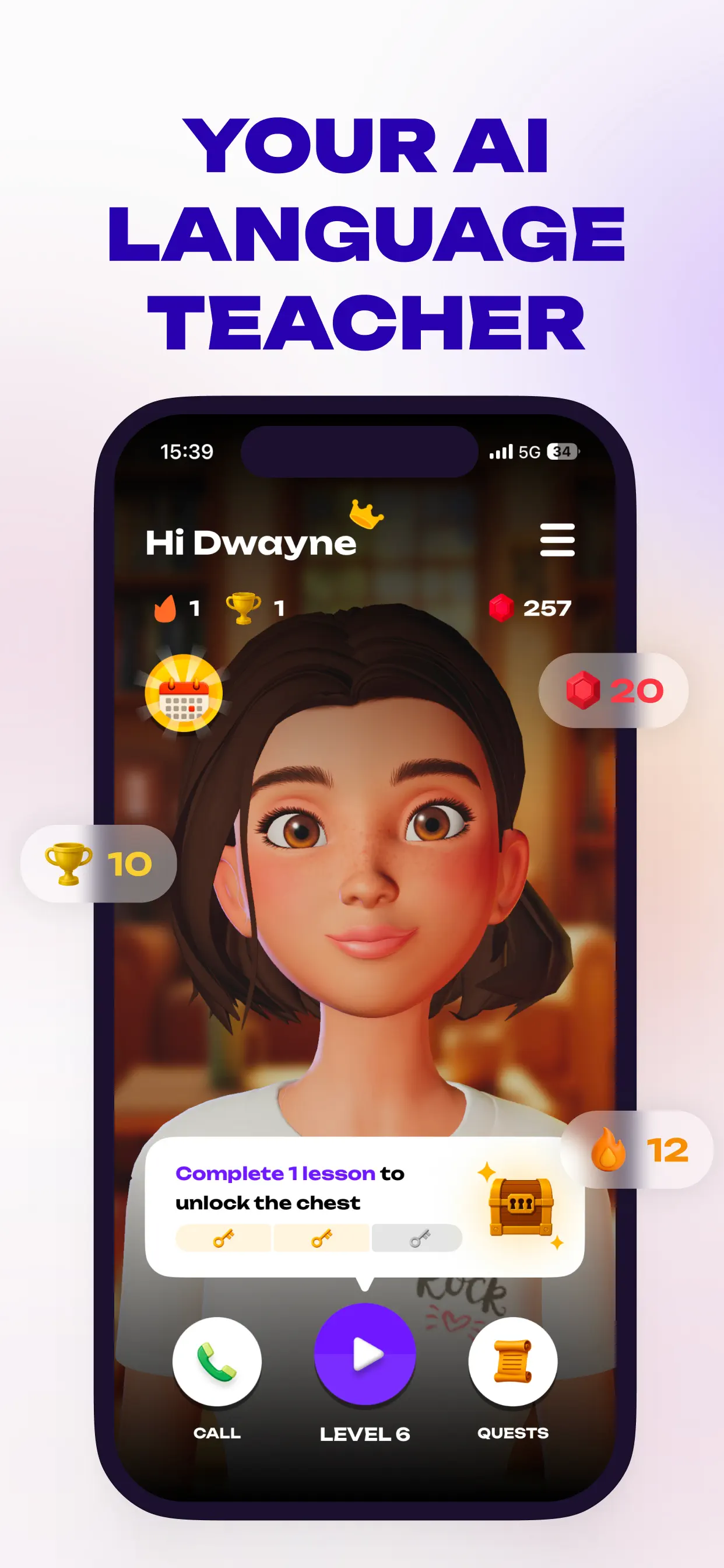 Emma: Learn Languages App Store screenshot 2