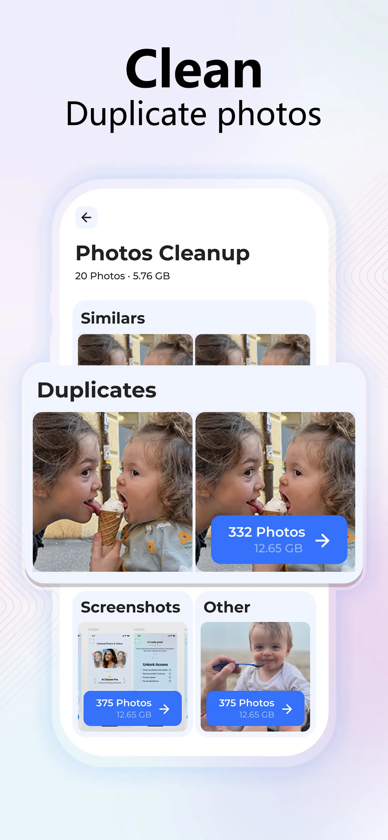 AI Cleaner Pro: Clean Storage App Store screenshot 3