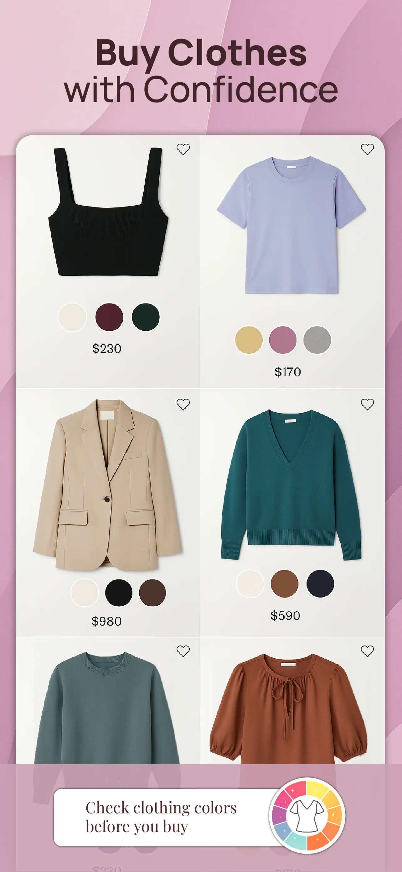 Color Analysis - Dressika App Store screenshot 2
