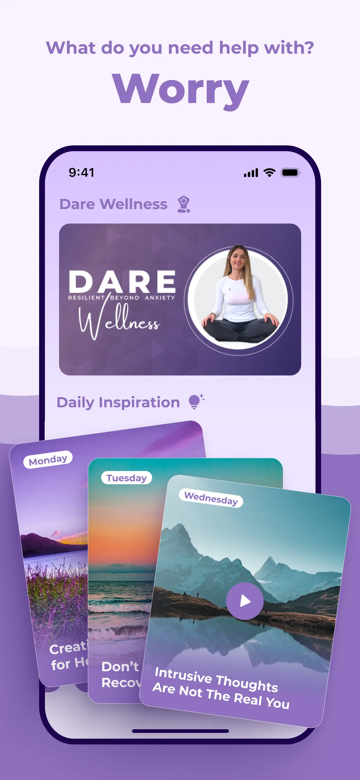 Dare: Panic & Anxiety Relief App Store screenshot 4