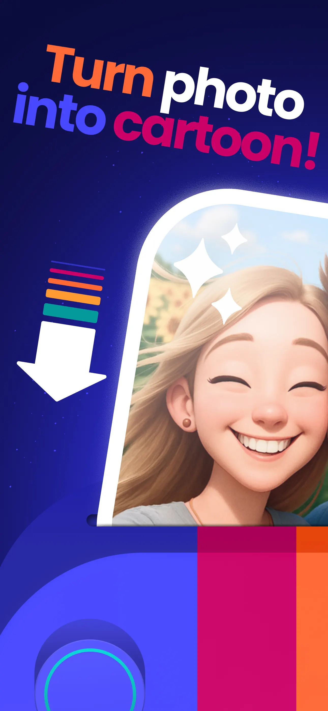 Voilà AI Artist Cartoon Filter App Store screenshot 1