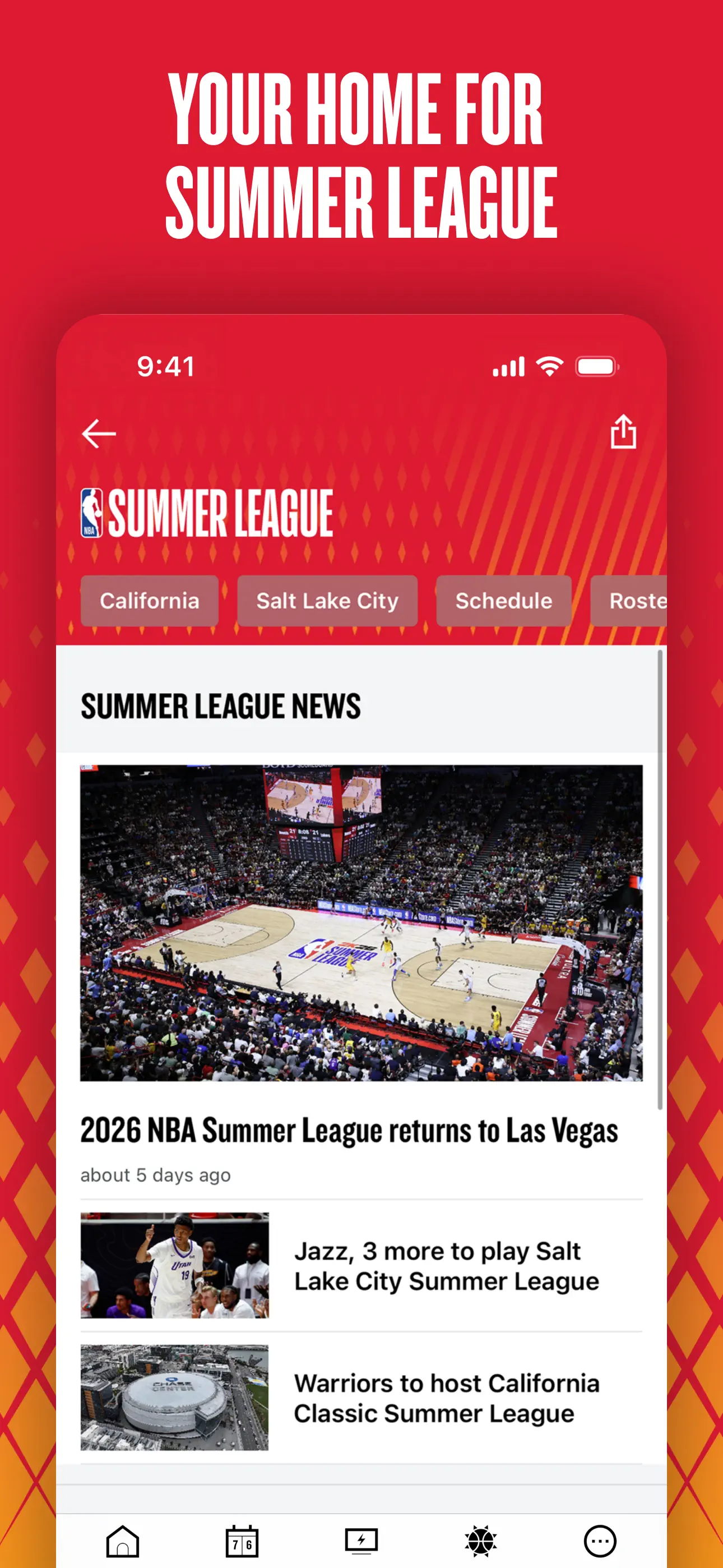 NBA: Live Games & Scores App Store screenshot 2