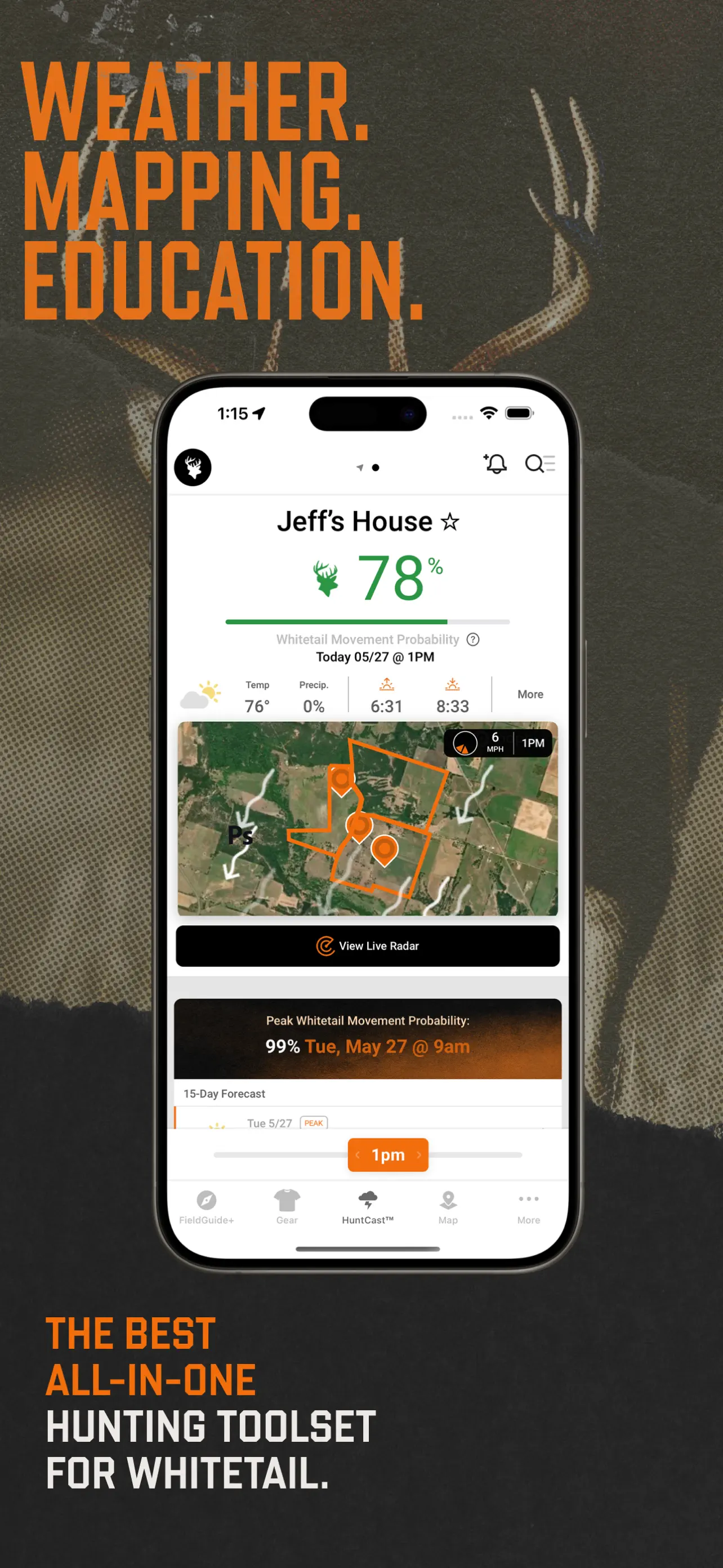 HuntWise: A Better Hunting App App Store screenshot 1