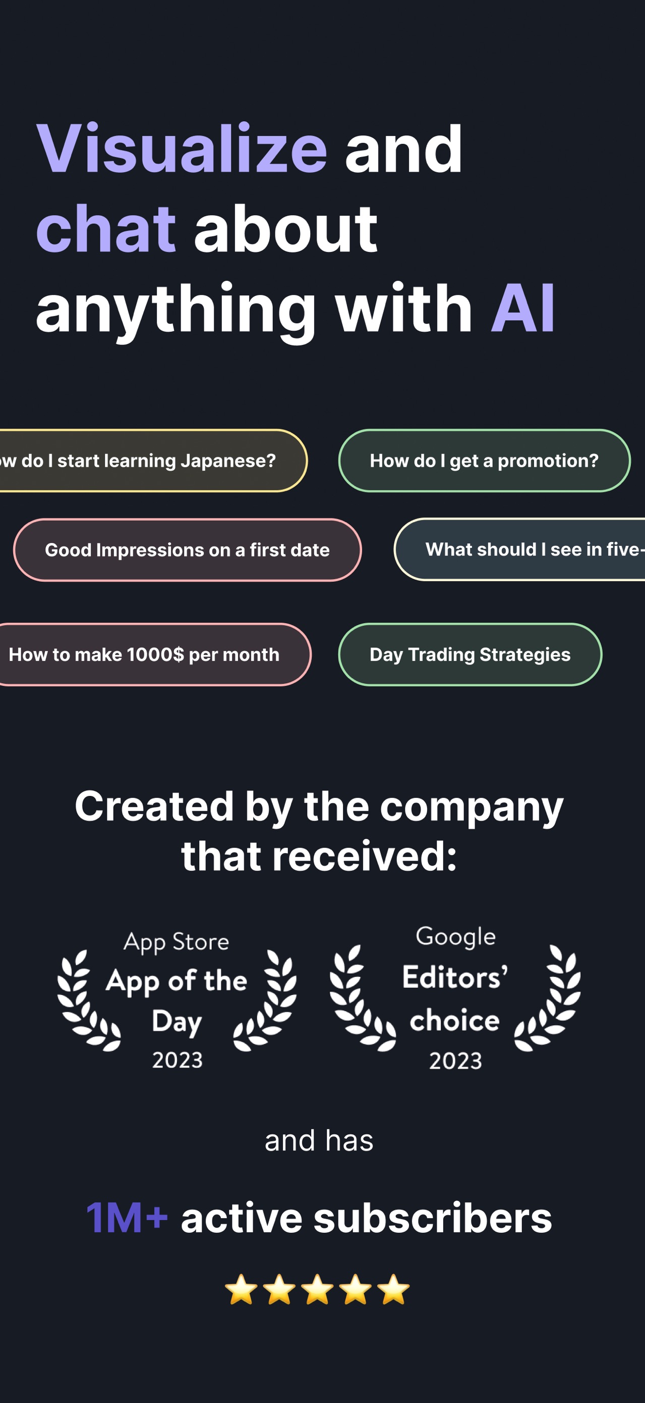 VisualMind: AI MindMap/Chatbot App Store screenshot 1