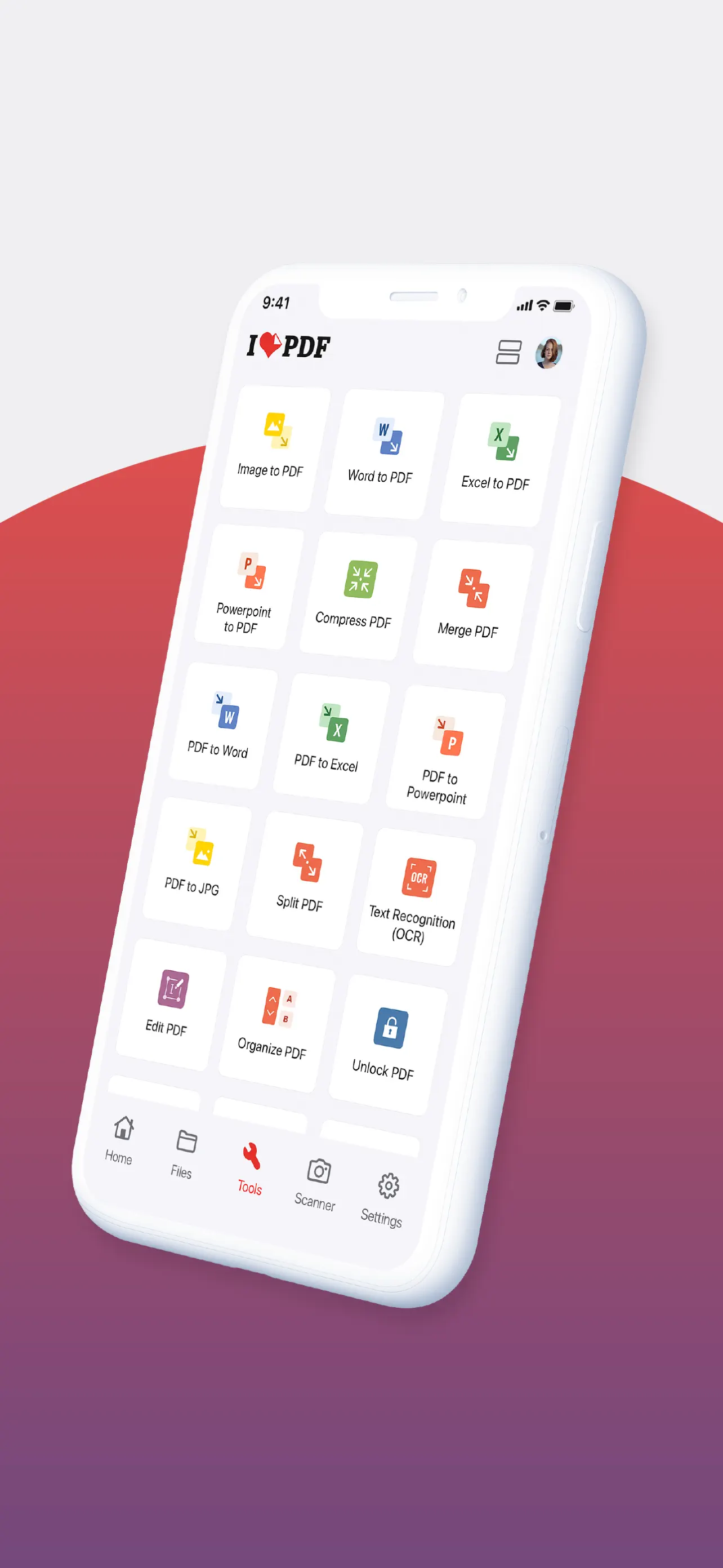 iLovePDF - PDF Editor & Scan App Store screenshot 2