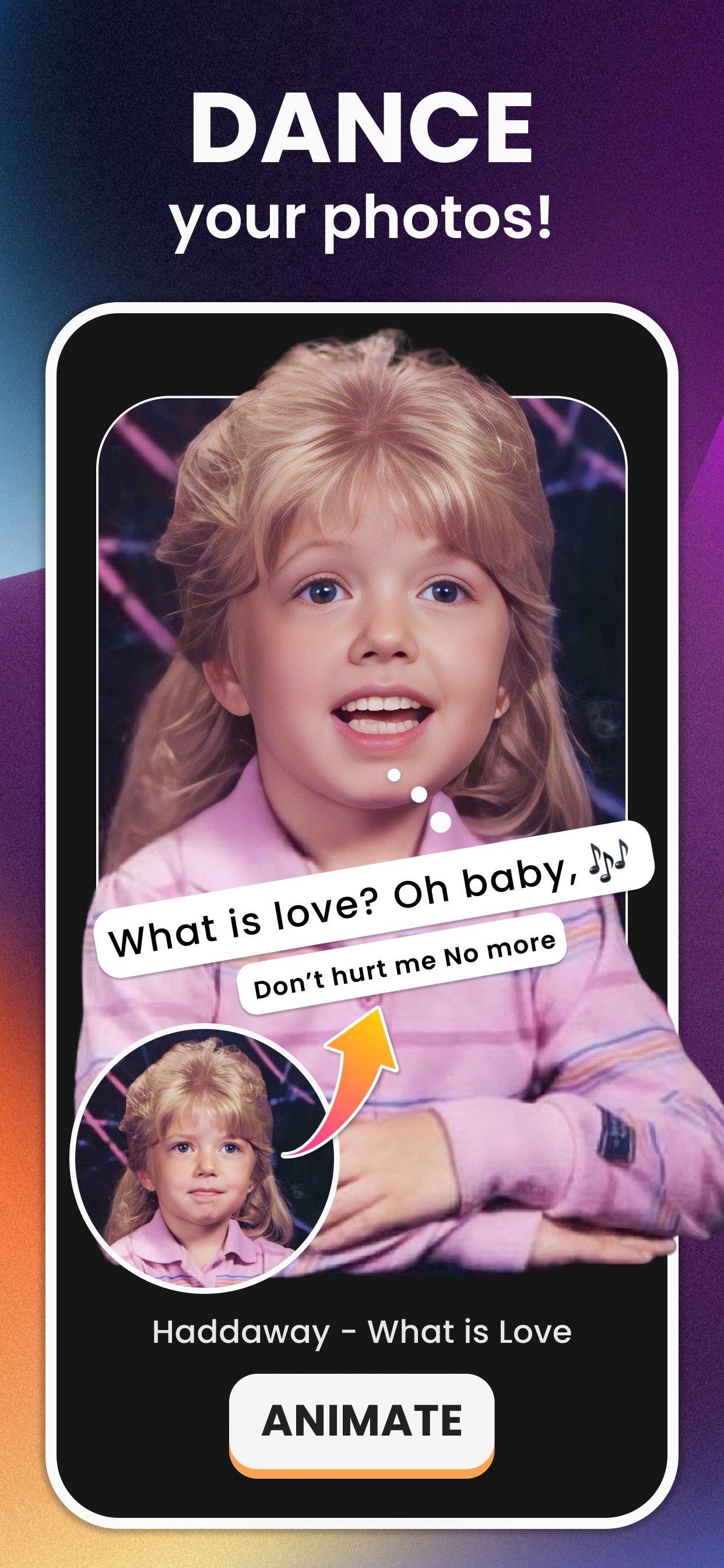 Face Dance: AI Photo Animator App Store screenshot 3