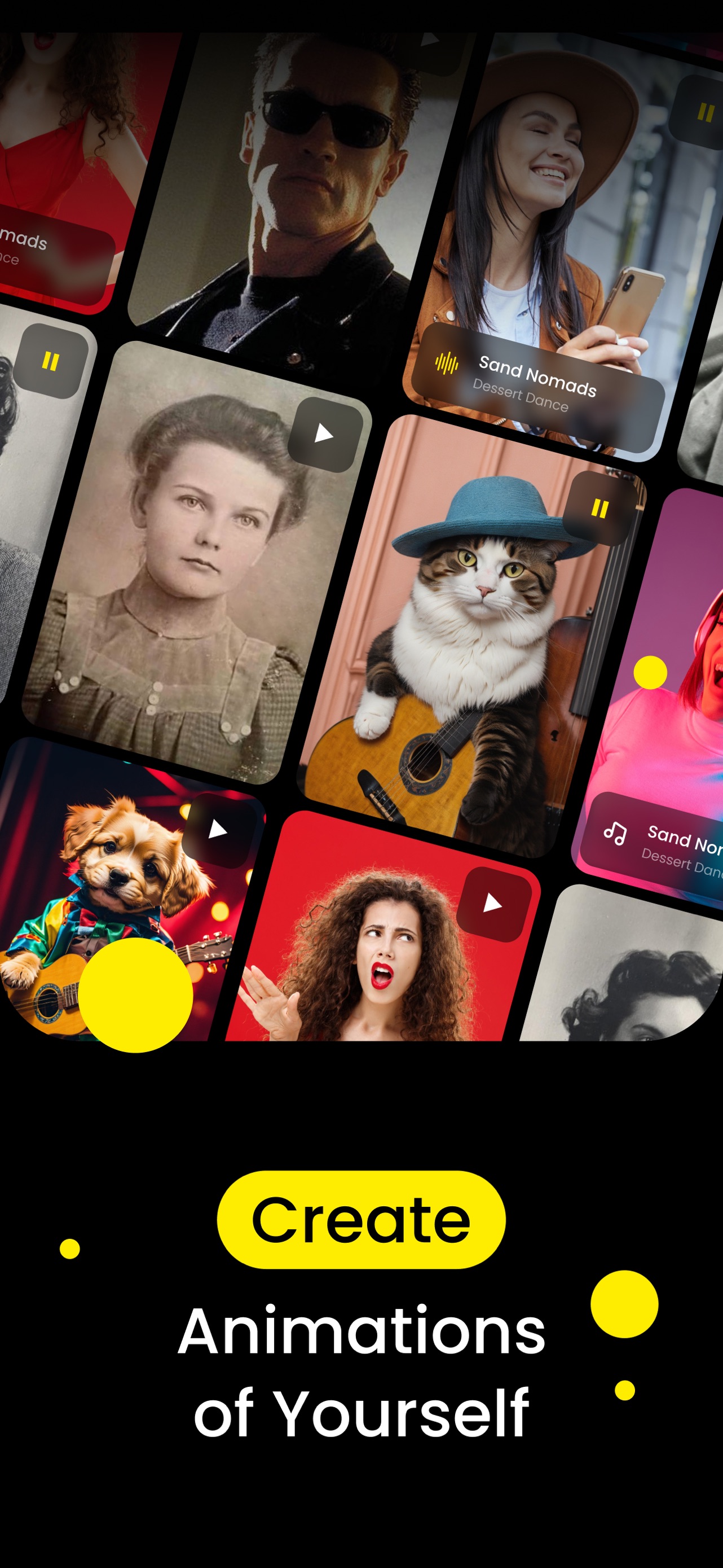 AI Face Dance App Store screenshot 3